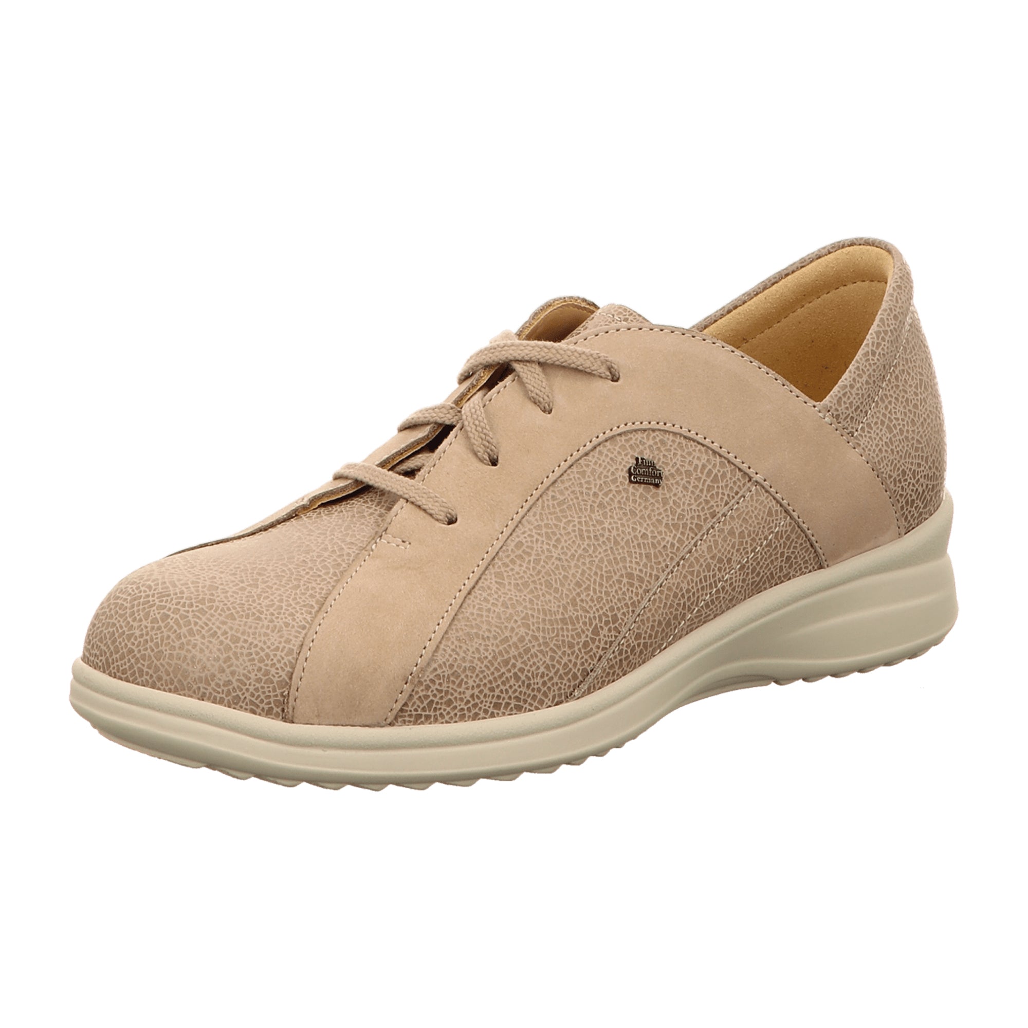 Finn Comfort Mineola Women's Comfort Shoes - Stylish Beige Walking Shoes for Young Adults