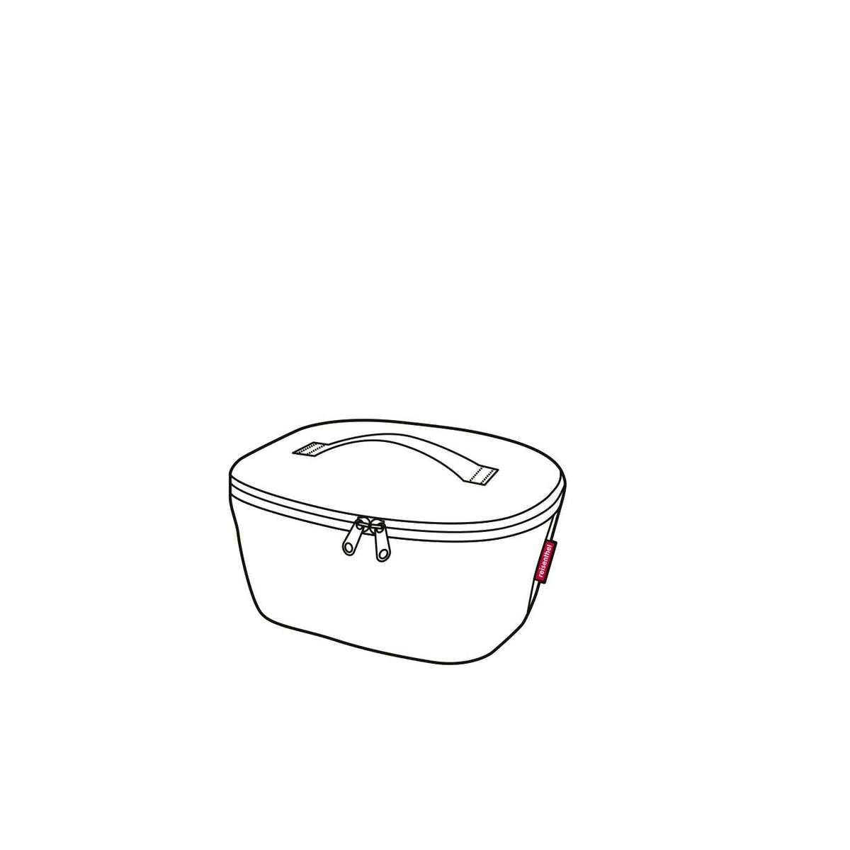 reisenthel Coolerbag S Pocket Twist Silver - Small Insulated Thermal Bag