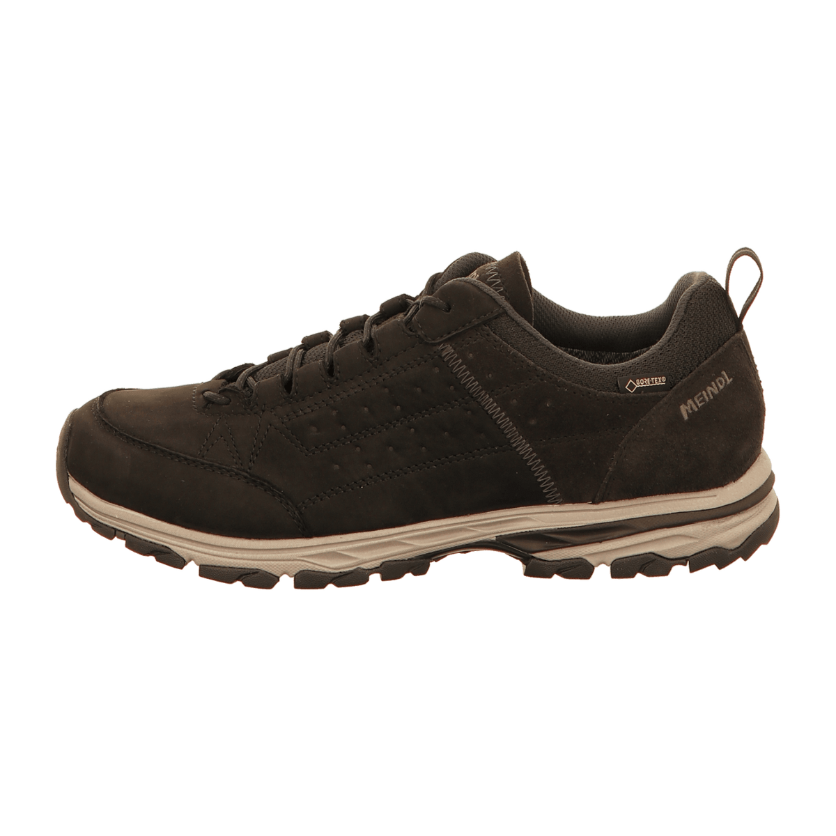Meindl Durban Men GTX Lightweight Hiking Shoes Black Suede