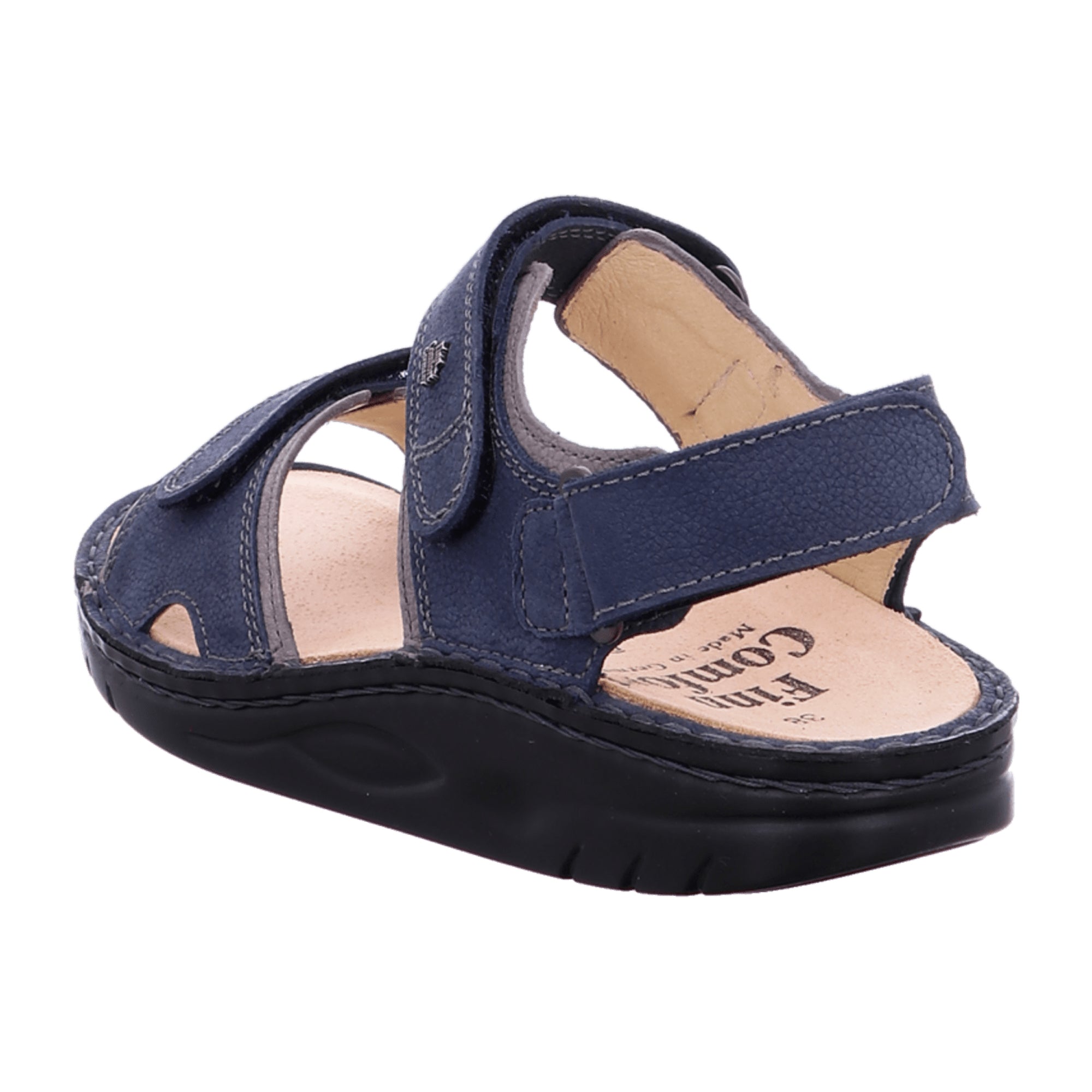 Finn Comfort Yuma Women's Walking Sandals - Stylish Blue Comfort Shoes