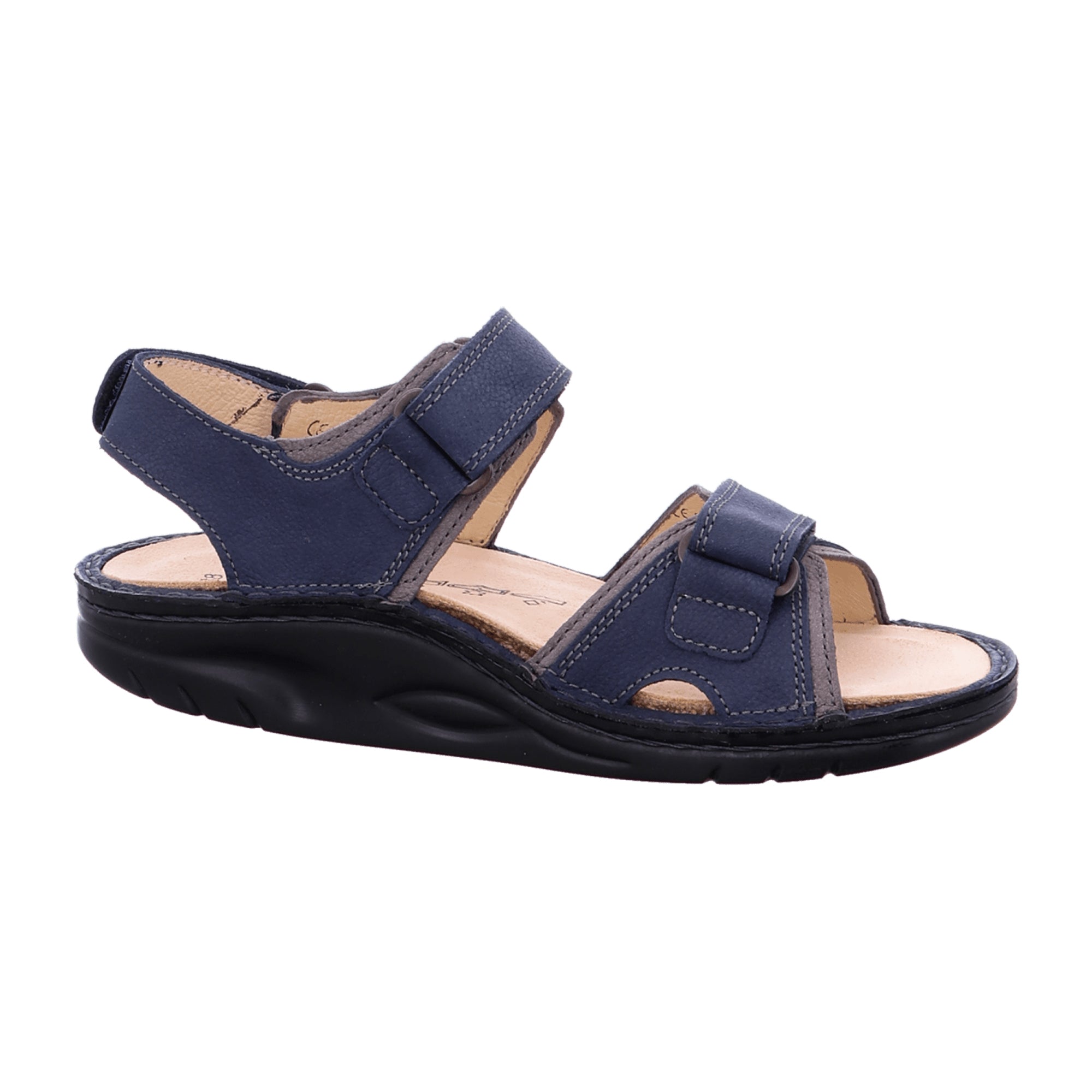 Finn Comfort Yuma Women's Walking Sandals - Stylish Blue Comfort Shoes