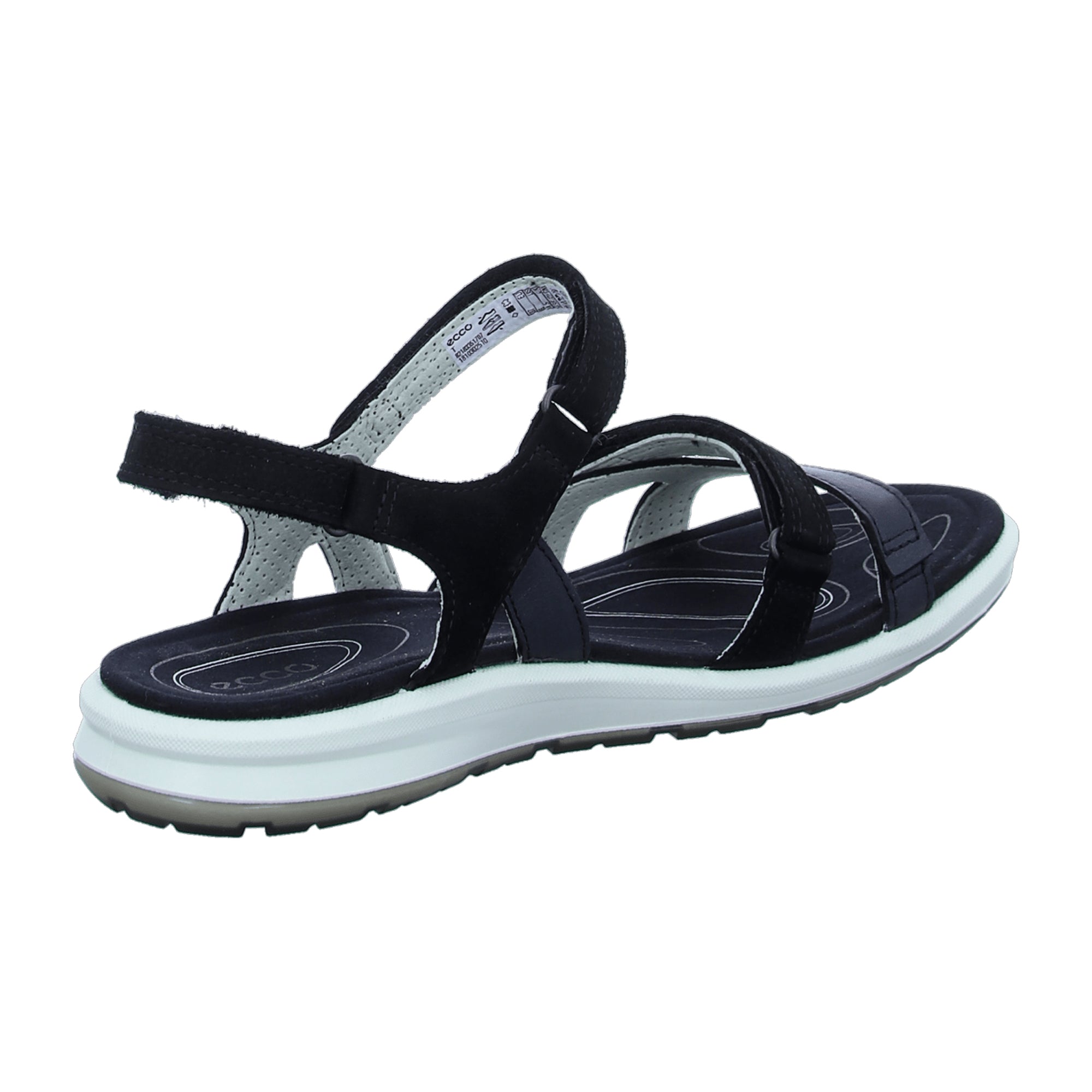 Ecco Cruise II Women's Black Sandals - Stylish & Durable Outdoor Footwear