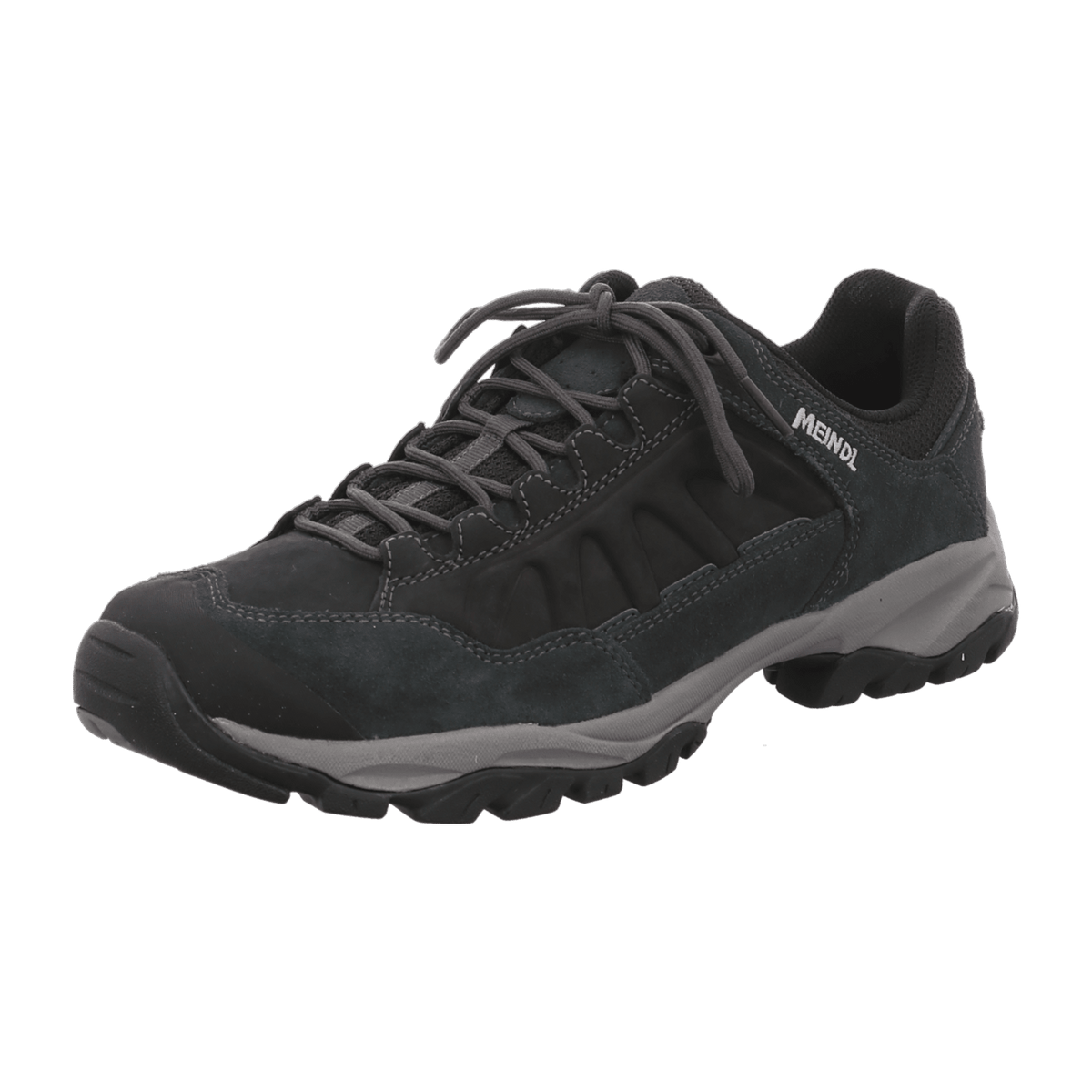 Meindl Nebraska Men's Trekking Shoes - Lightweight Breathable Black