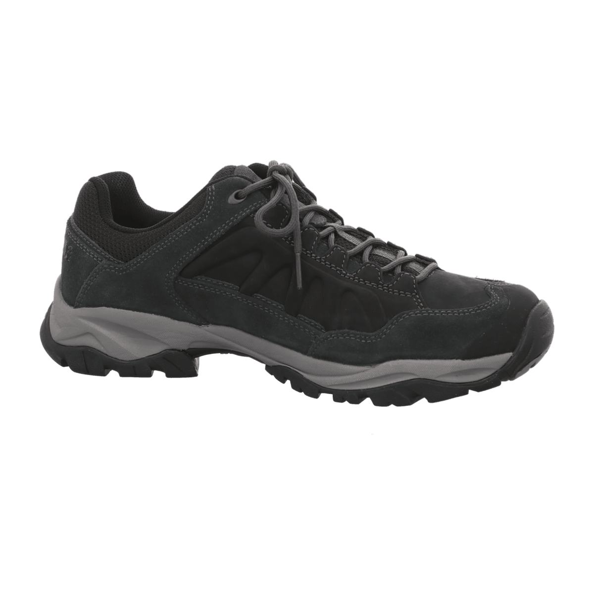 Meindl Nebraska Men's Trekking Shoes - Lightweight Breathable Black