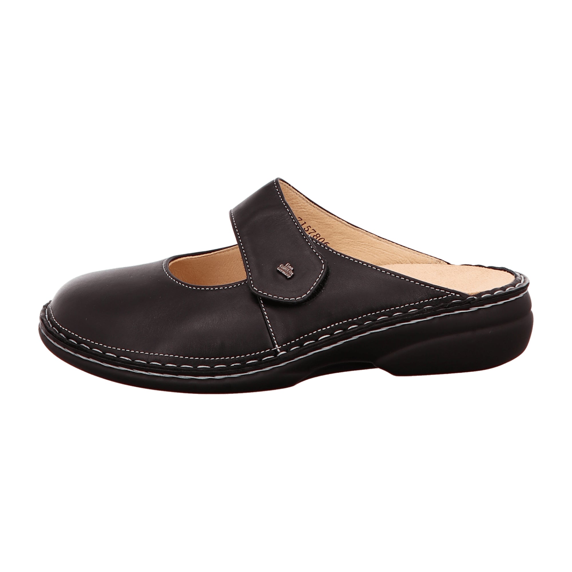 Finn Comfort Stanford Women's Clogs, Black - Stylish & Durable