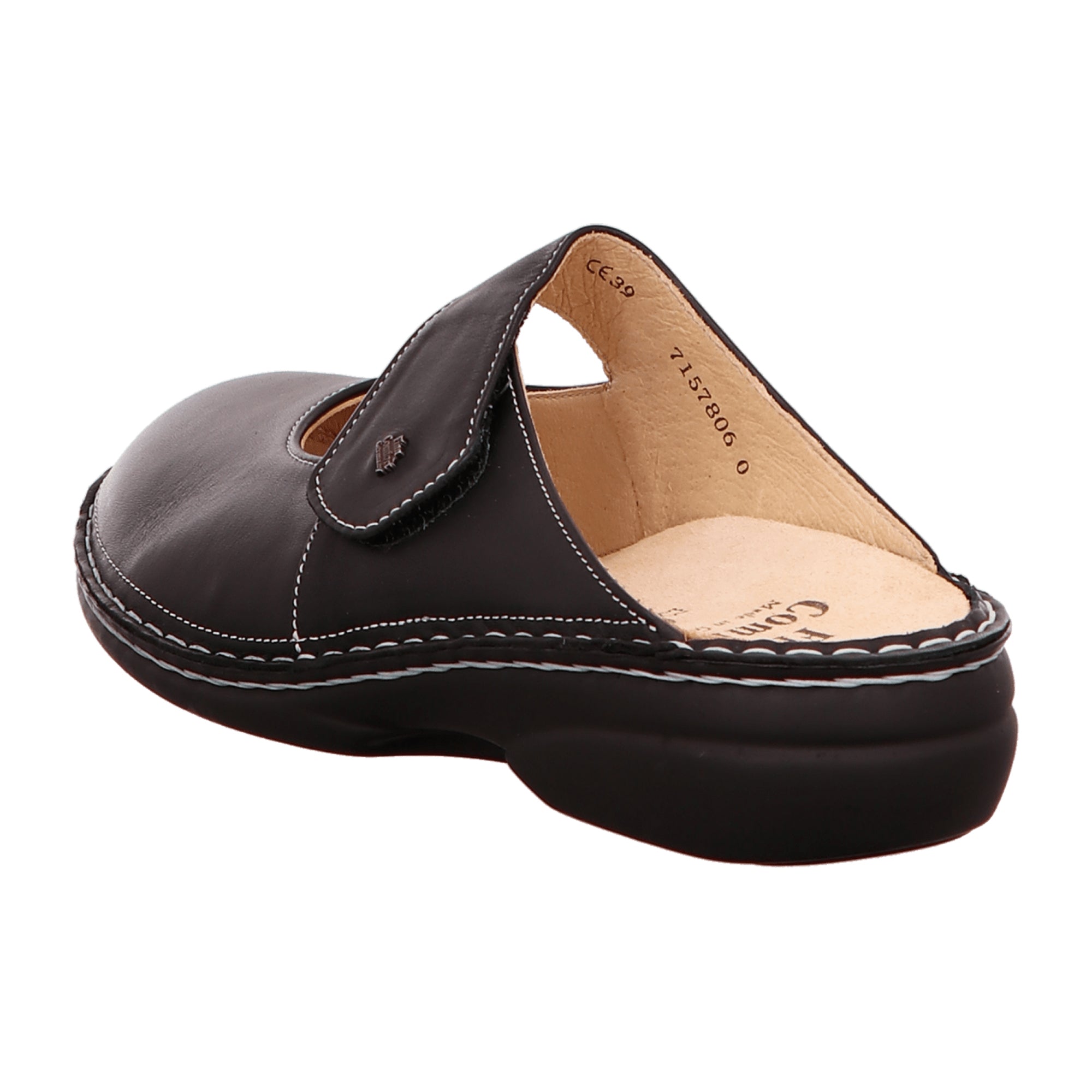 Finn Comfort Stanford Women's Clogs, Black - Stylish & Durable