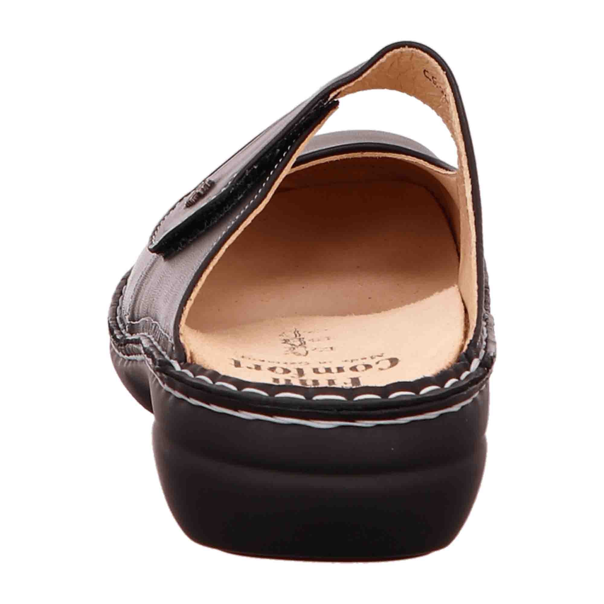 Finn Comfort Stanford Women's Clogs, Black - Stylish & Durable