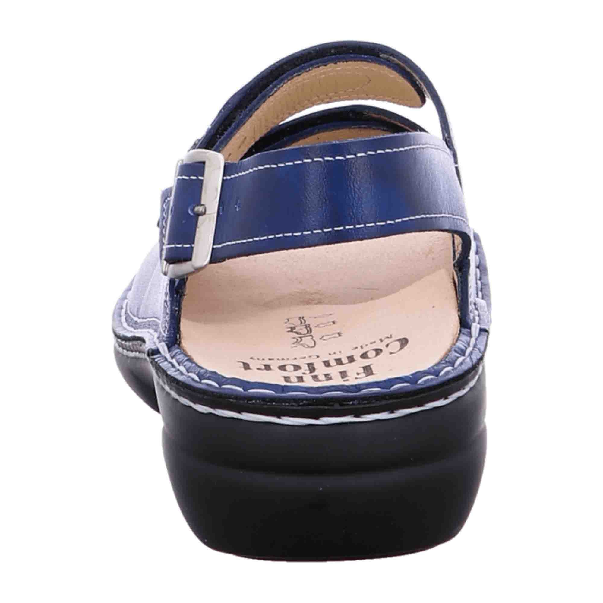 Finn Comfort Saloniki Women's Comfort Sandals - Stylish Blue