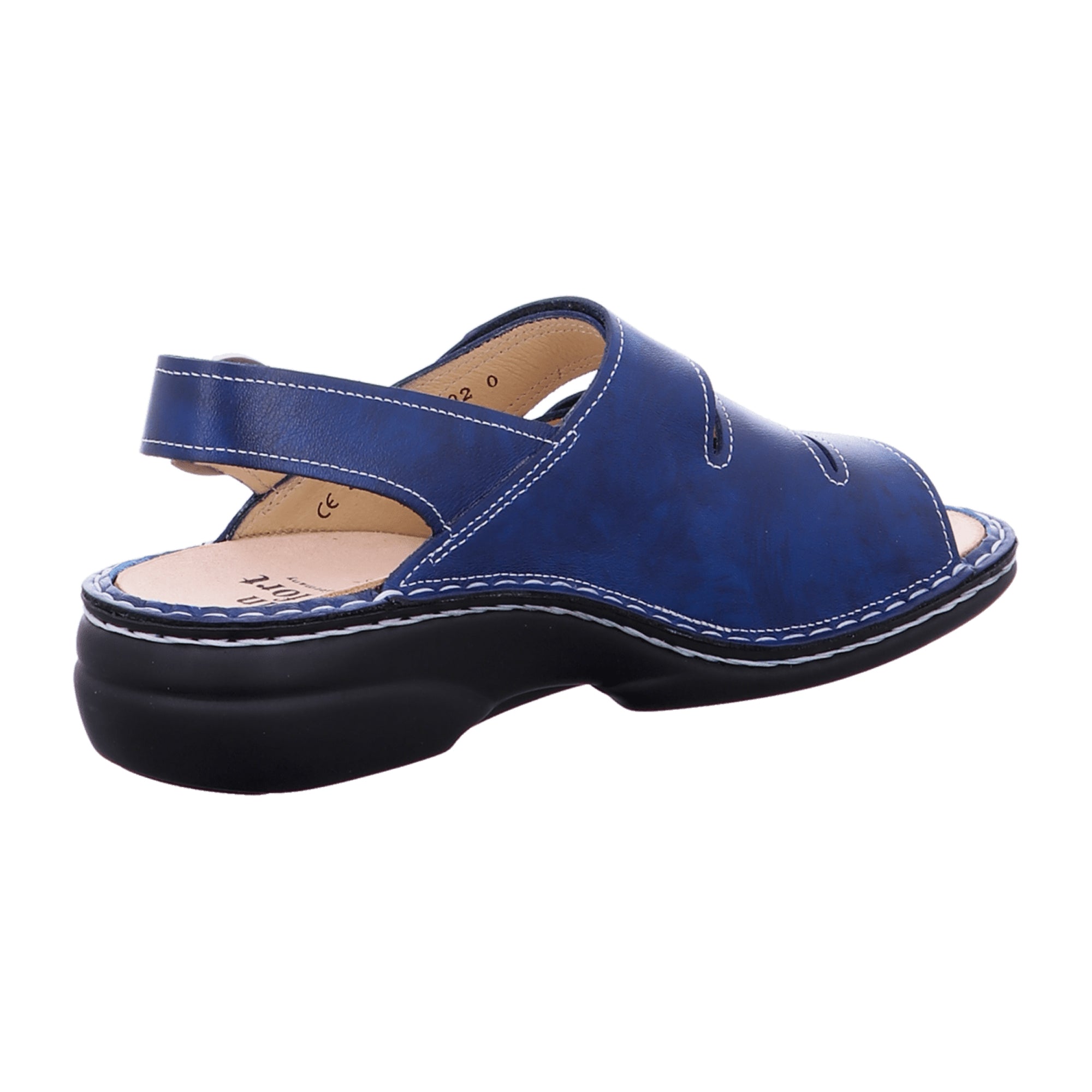 Finn Comfort Saloniki Women's Comfort Sandals - Stylish Blue