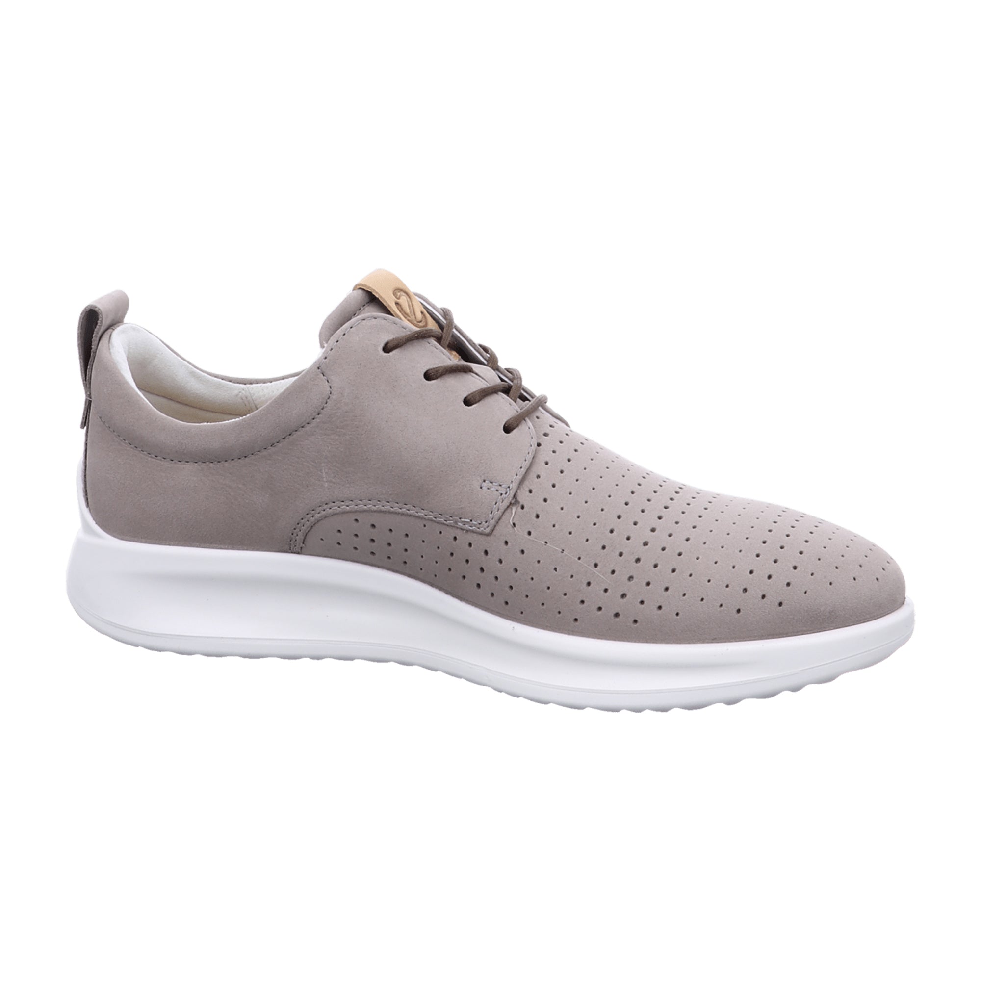 Ecco Aquet Men's Casual Sneakers, Grey Stylish Durable