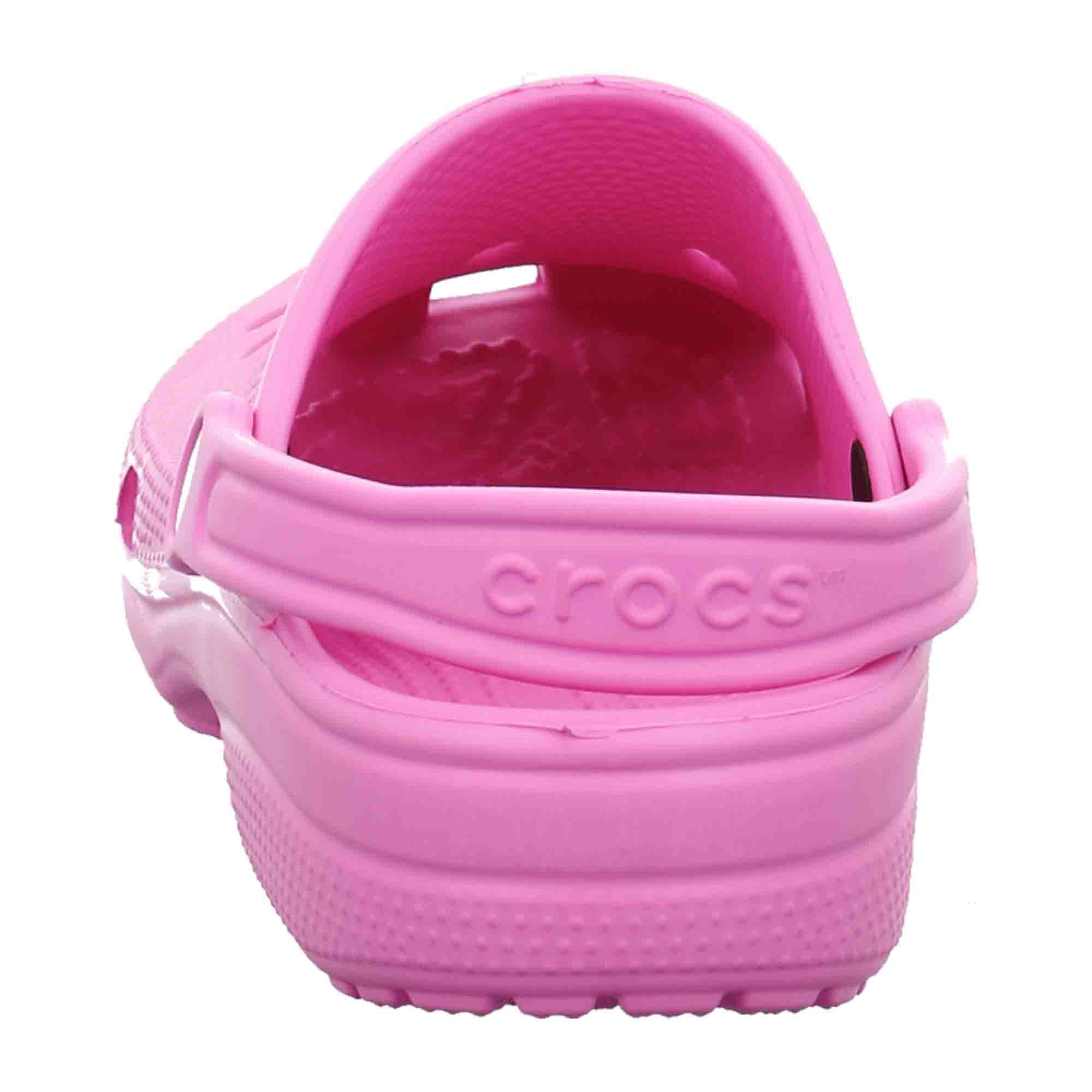 CROCS Classic Pink Clogs for Women | Comfortable & Stylish Footwear