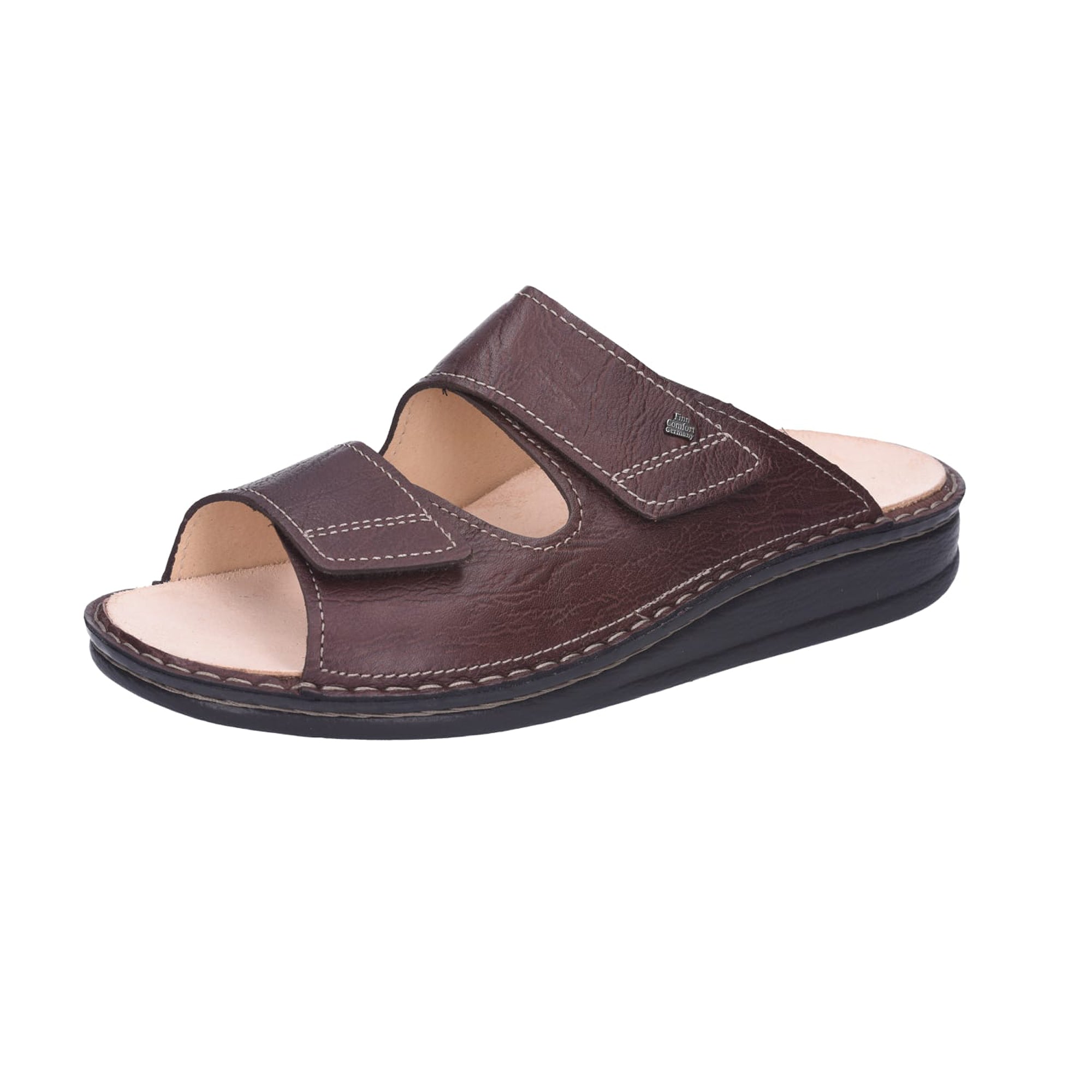 Finn Comfort Riad Men's Comfort Sandals - Stylish Brown Leather