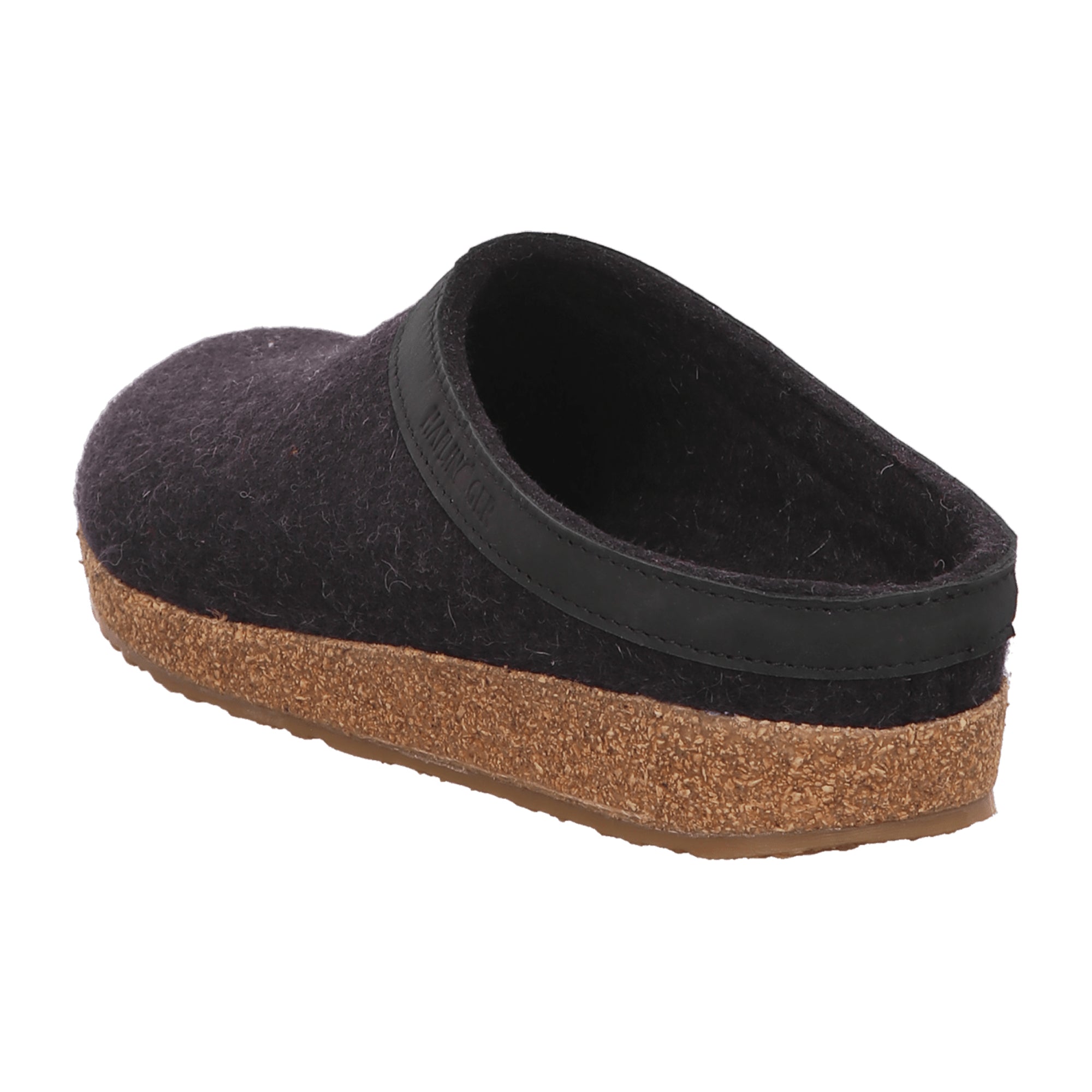 Haflinger Grizzly Torben Men's Clogs, Black - Comfortable & Durable