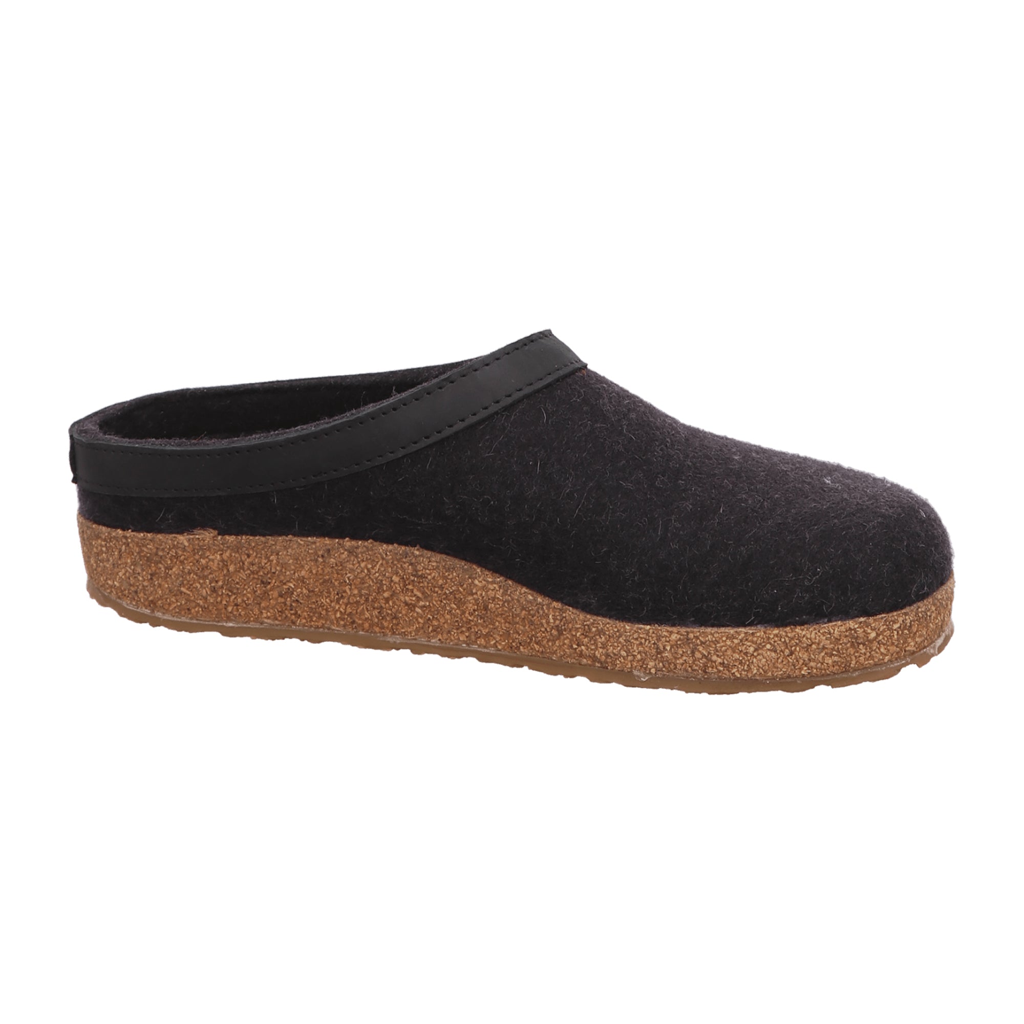 Haflinger Grizzly Torben Men's Clogs, Black - Comfortable & Durable