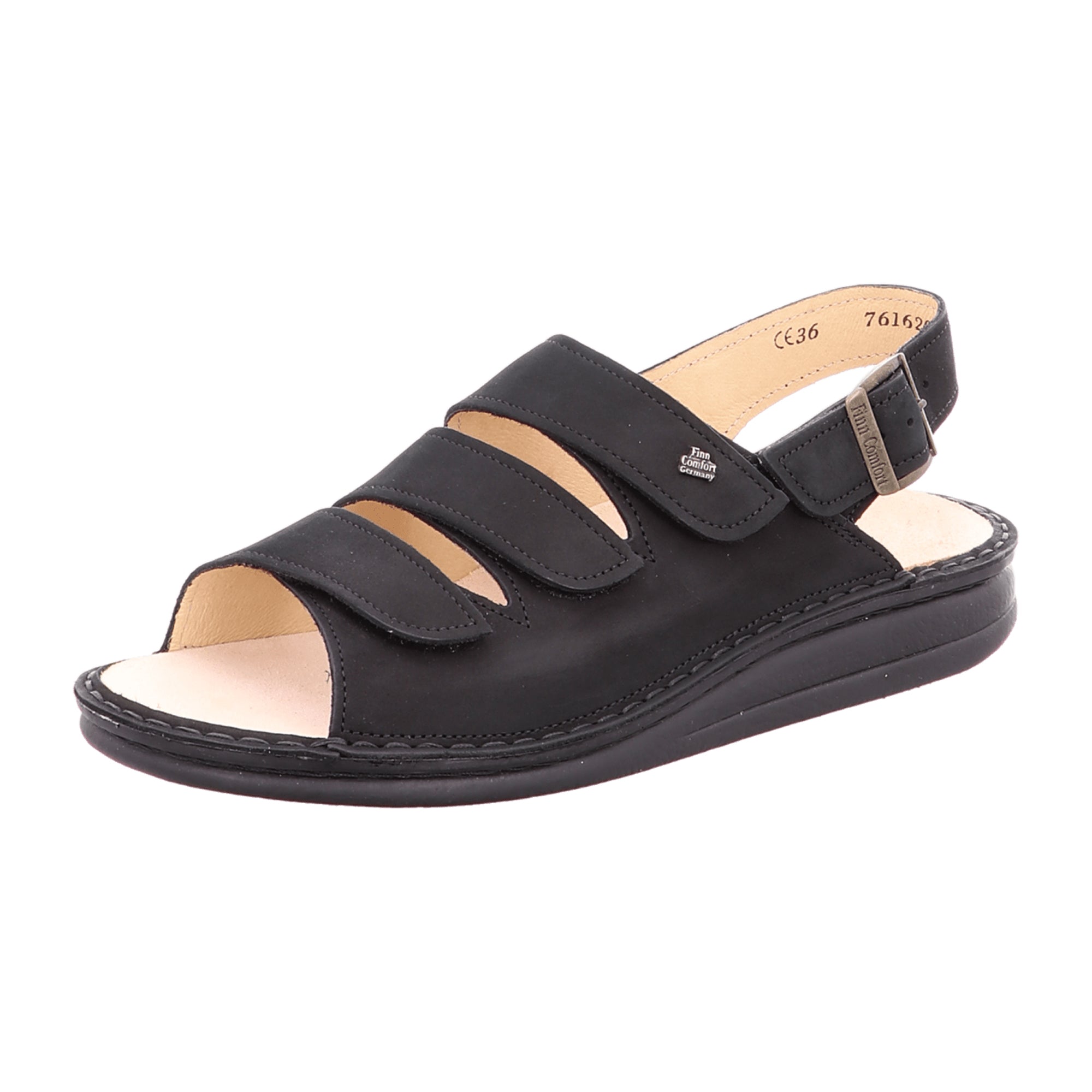 Finn Comfort Sylt Women's Sandals - Durable & Stylish Black Leather