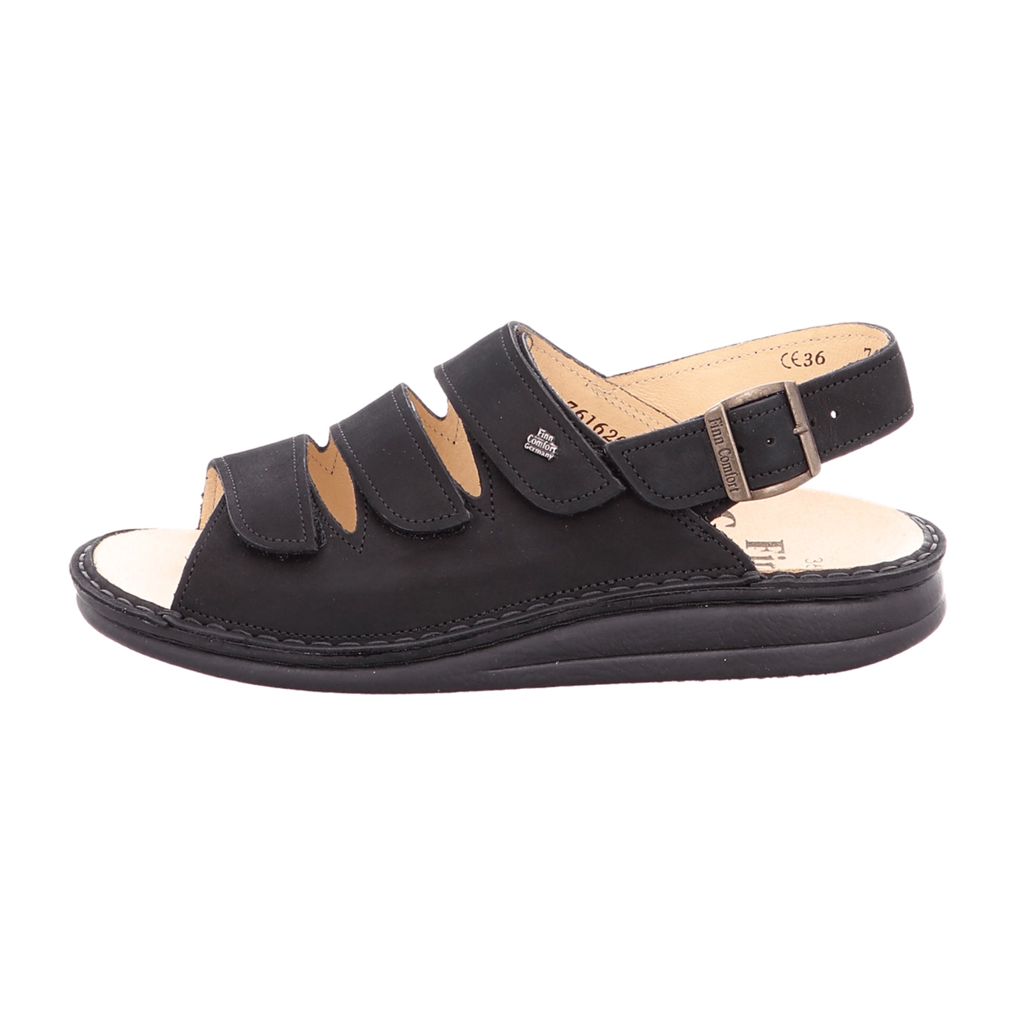 Finn Comfort Sylt Women's Sandals - Durable & Stylish Black Leather