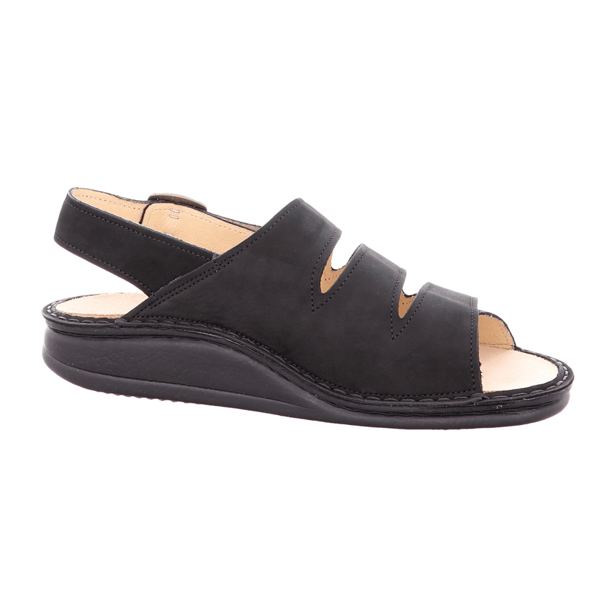 Finn Comfort Sylt Women's Sandals - Durable & Stylish Black Leather