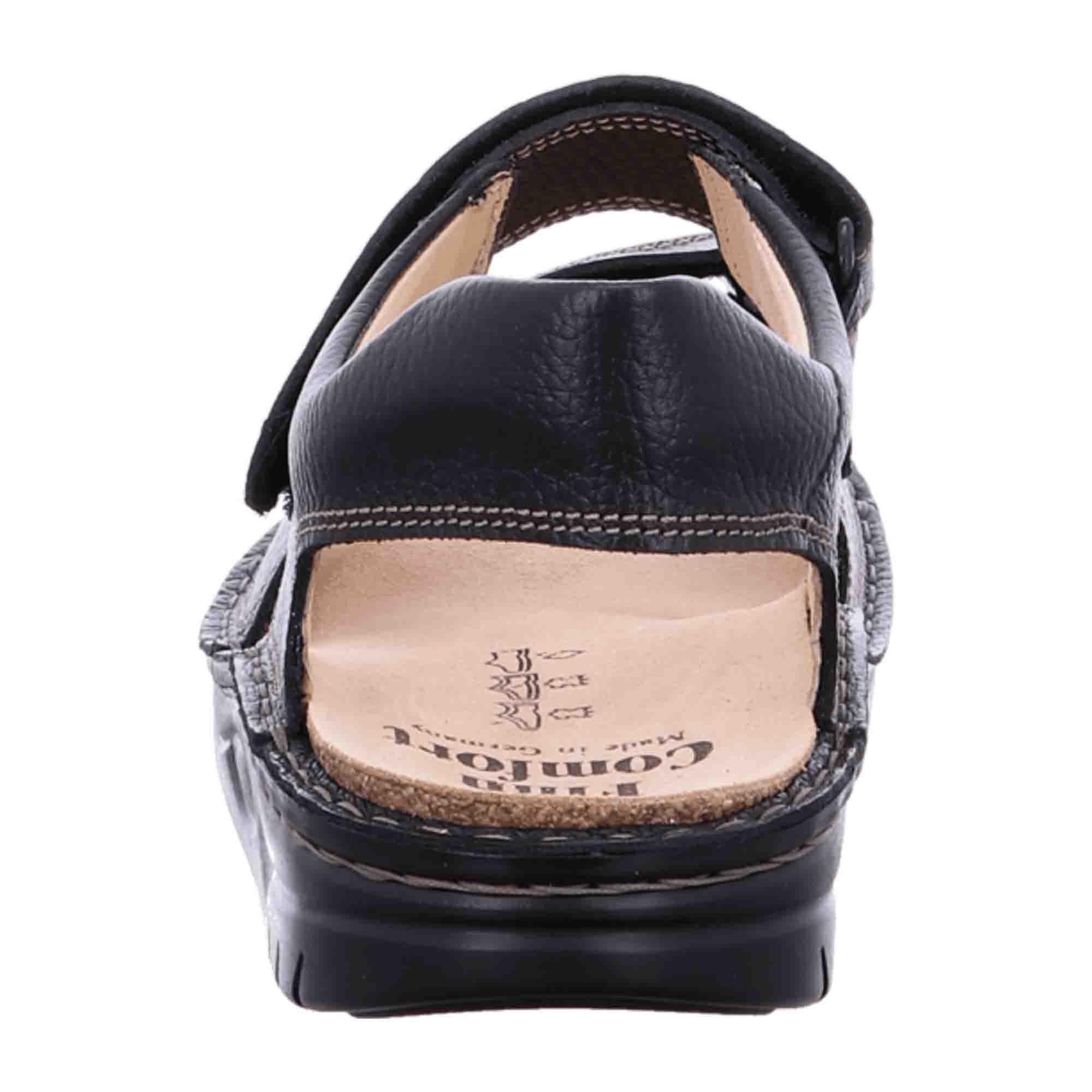 Finn Comfort Perm Men's Black Comfort Shoes – Stylish & Durable