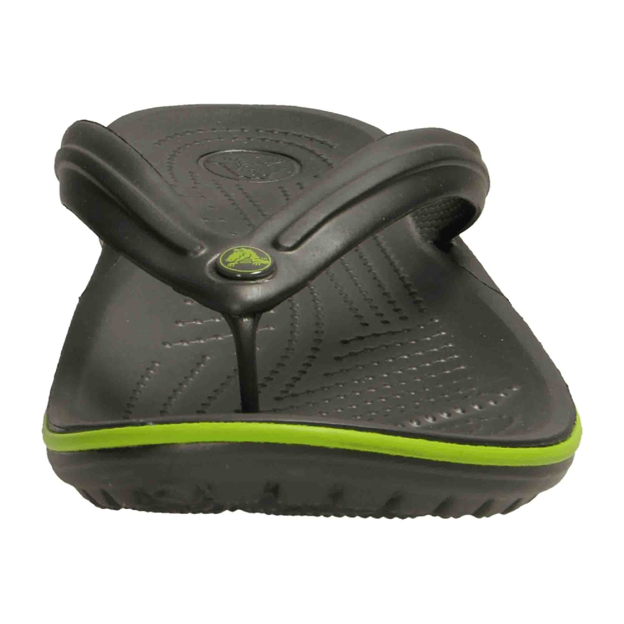 CROCS Crocband Flip Men's Sandals - Stylish & Comfortable Grey Flip Flops