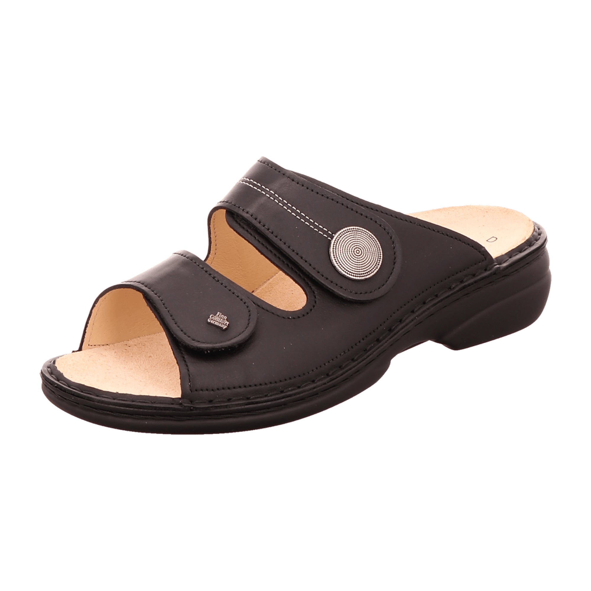 Finn Comfort Sansibar Women's Comfort Sandals - Elegant Black