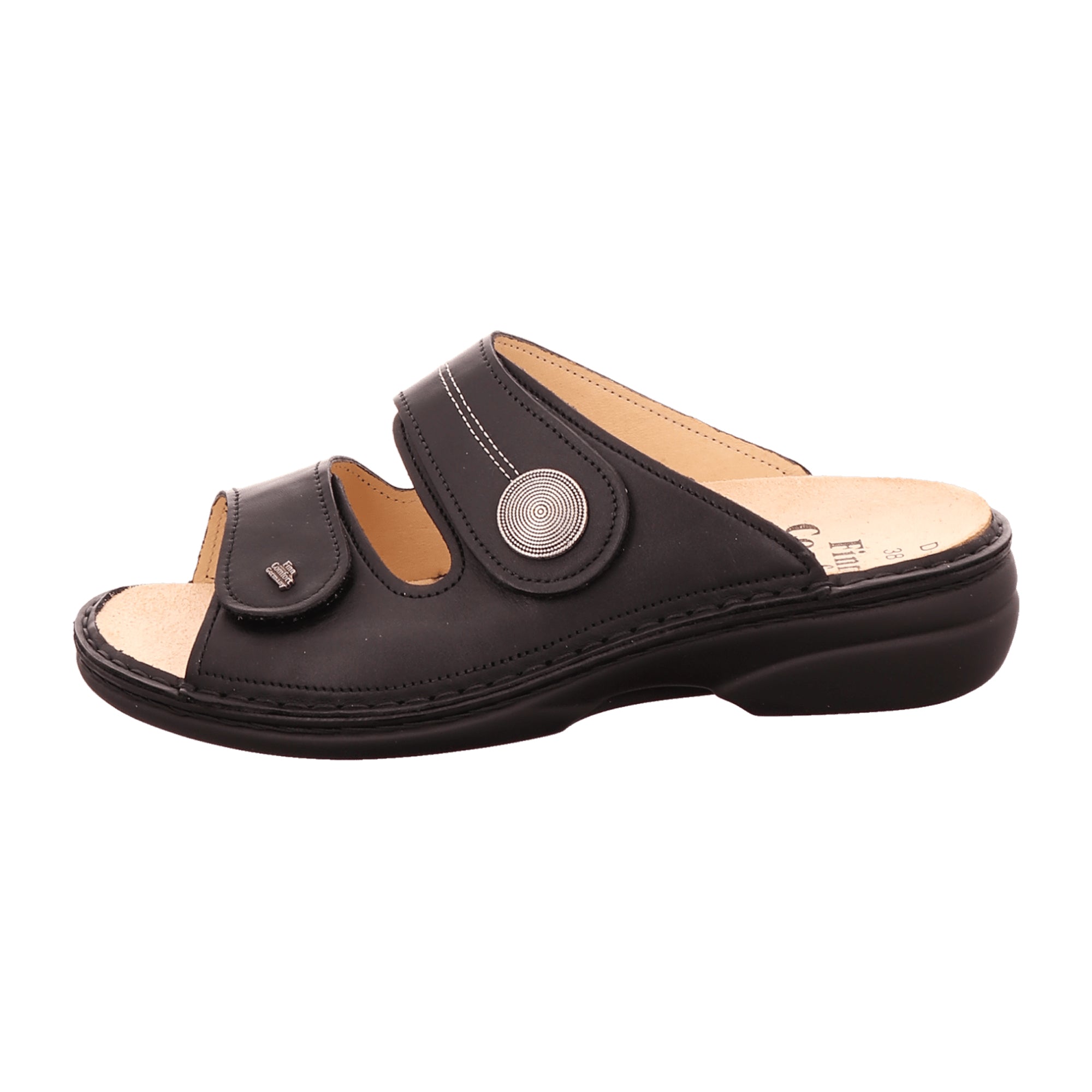 Finn Comfort Sansibar Women's Comfort Sandals - Elegant Black