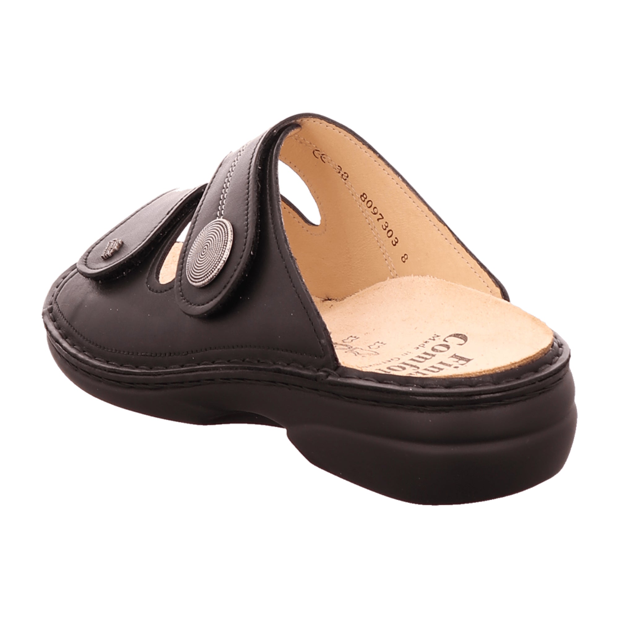 Finn Comfort Sansibar Women's Comfort Sandals - Elegant Black