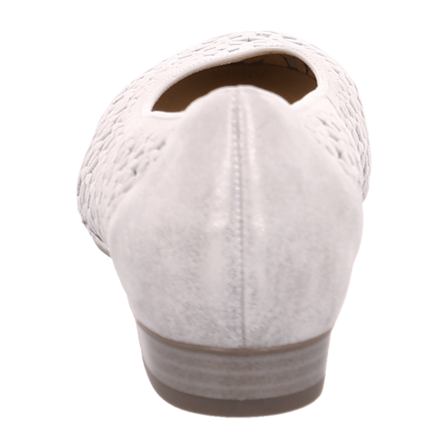 ARA PERUGIA Women's Cotton Sneakers White Round Toe Leather Lining Rubber Sole