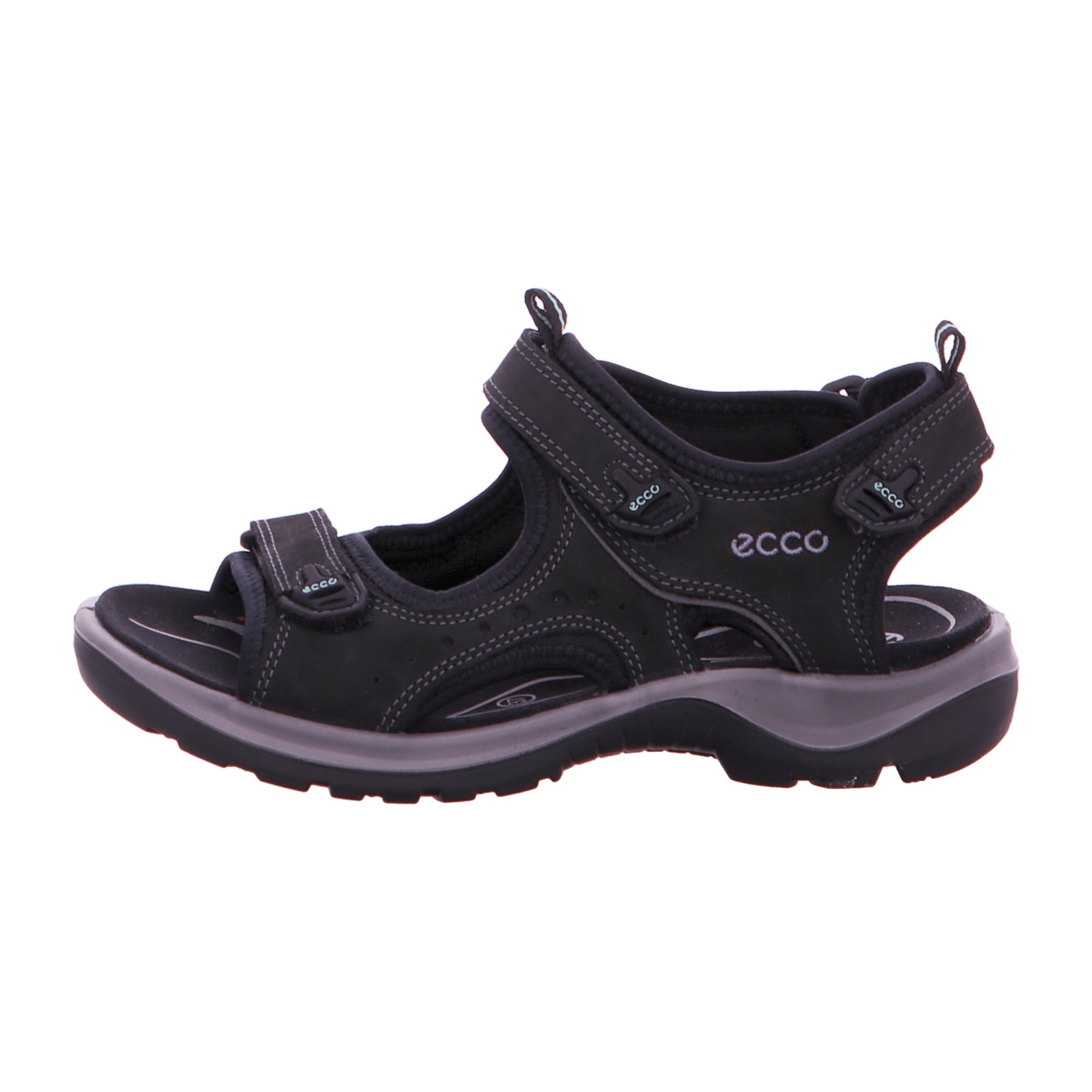 Ecco Offroad Women's Outdoor Sandals, Sturdy - Black