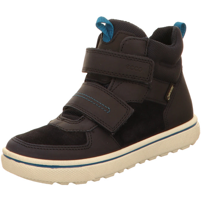 Ecco velcro boots for boys brown - Bartel-Shop