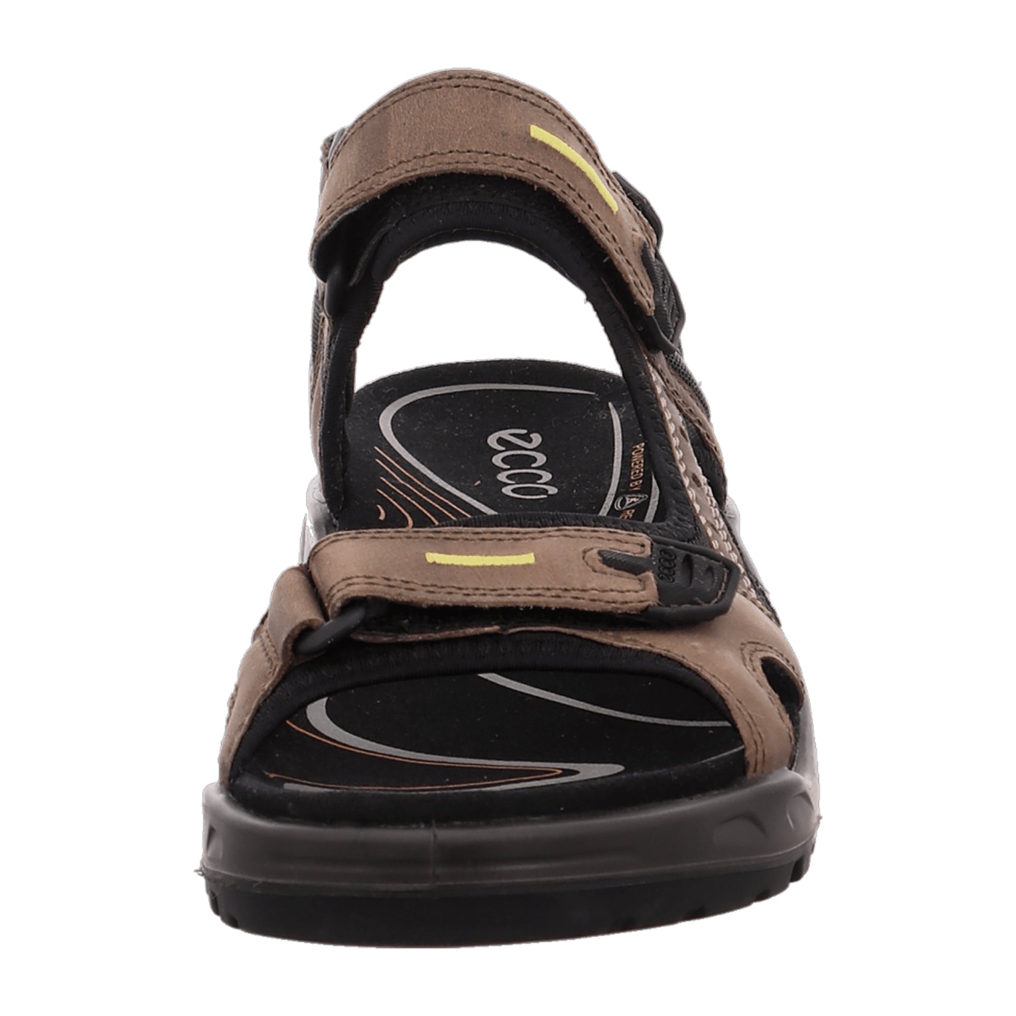 Ecco Men's Trekking Sandals, Durable Outdoor Footwear, Stylish Brown