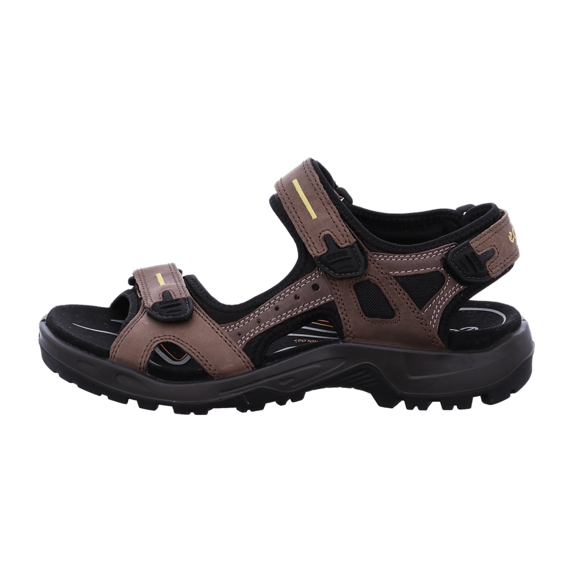 Ecco Men's Trekking Sandals, Durable Outdoor Footwear, Stylish Brown