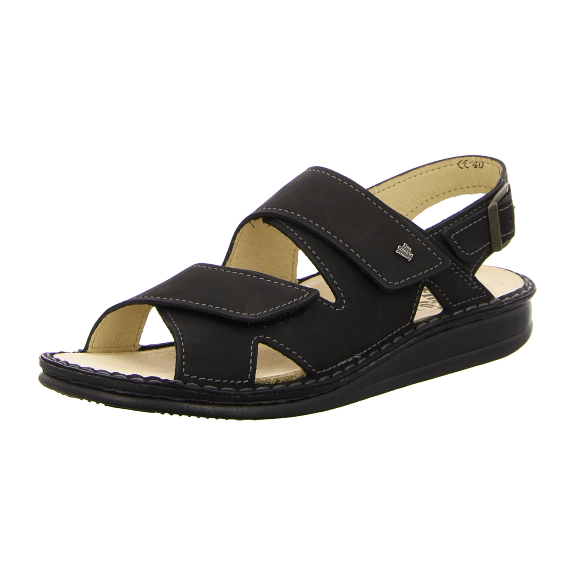 Finn Comfort Toro-S Men's Sandals - Stylish Black Comfort Footwear