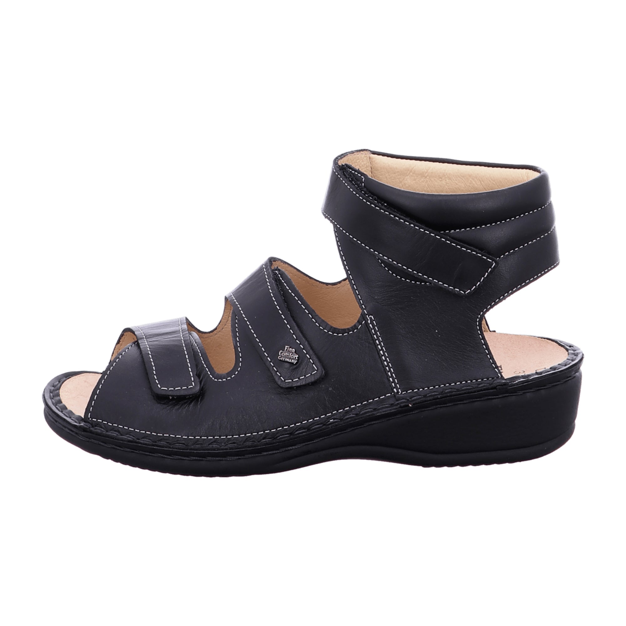 Finn Comfort Capri Women's Sandals, Black - Stylish & Comfortable