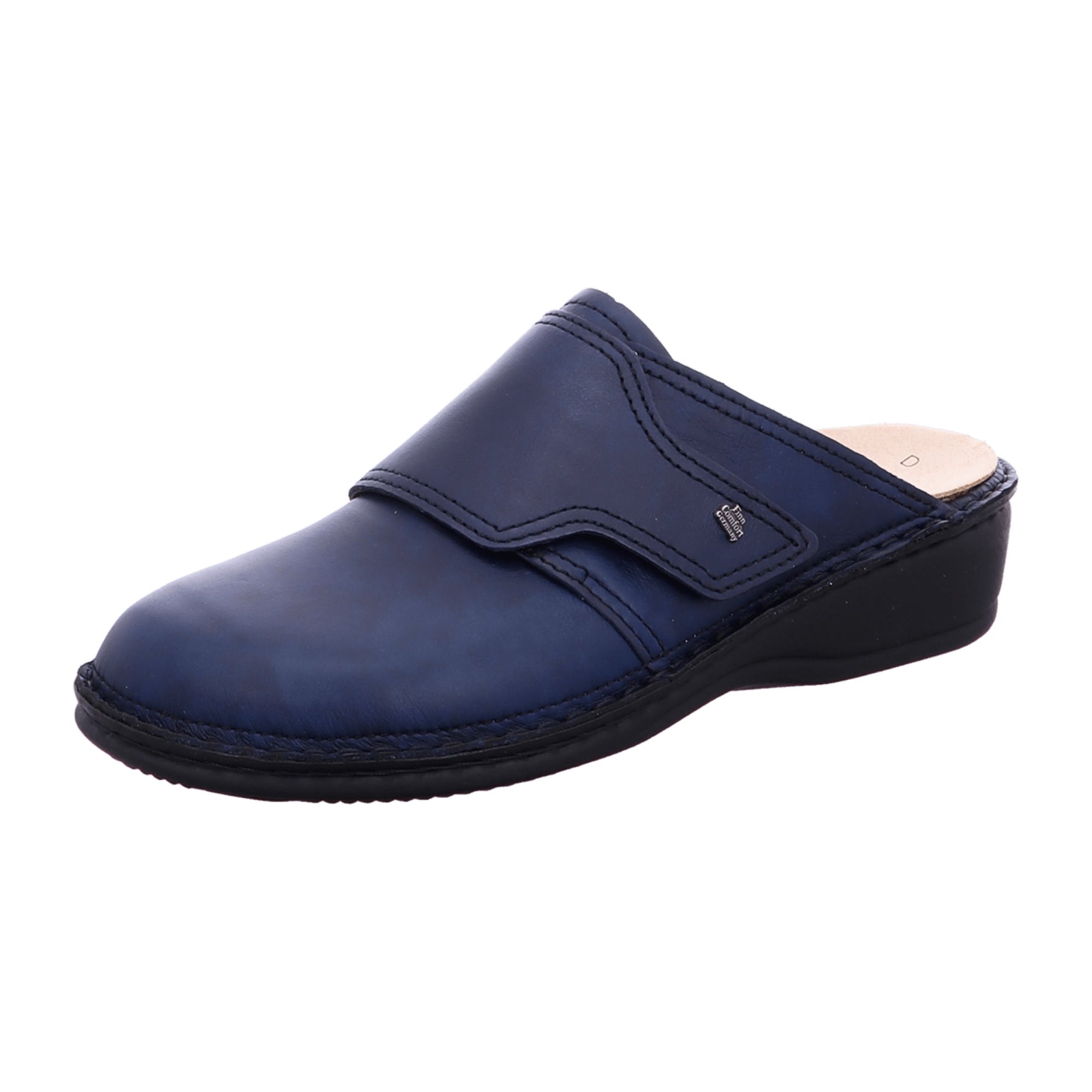 Finn Comfort Aussee Women's Comfort Clogs, Stylish Blue