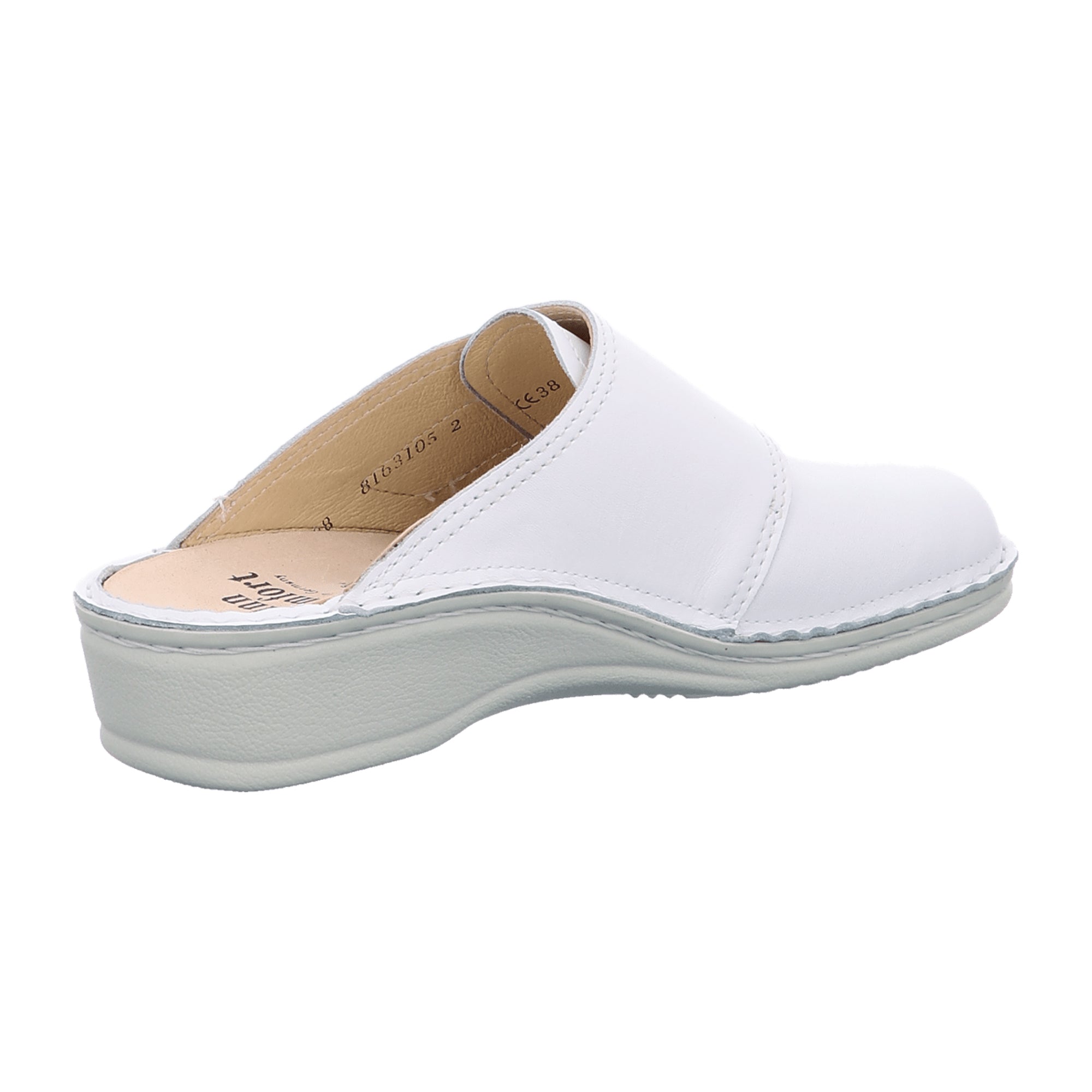 Finn Comfort Aussee Women's White Comfort Clogs - Stylish & Durable