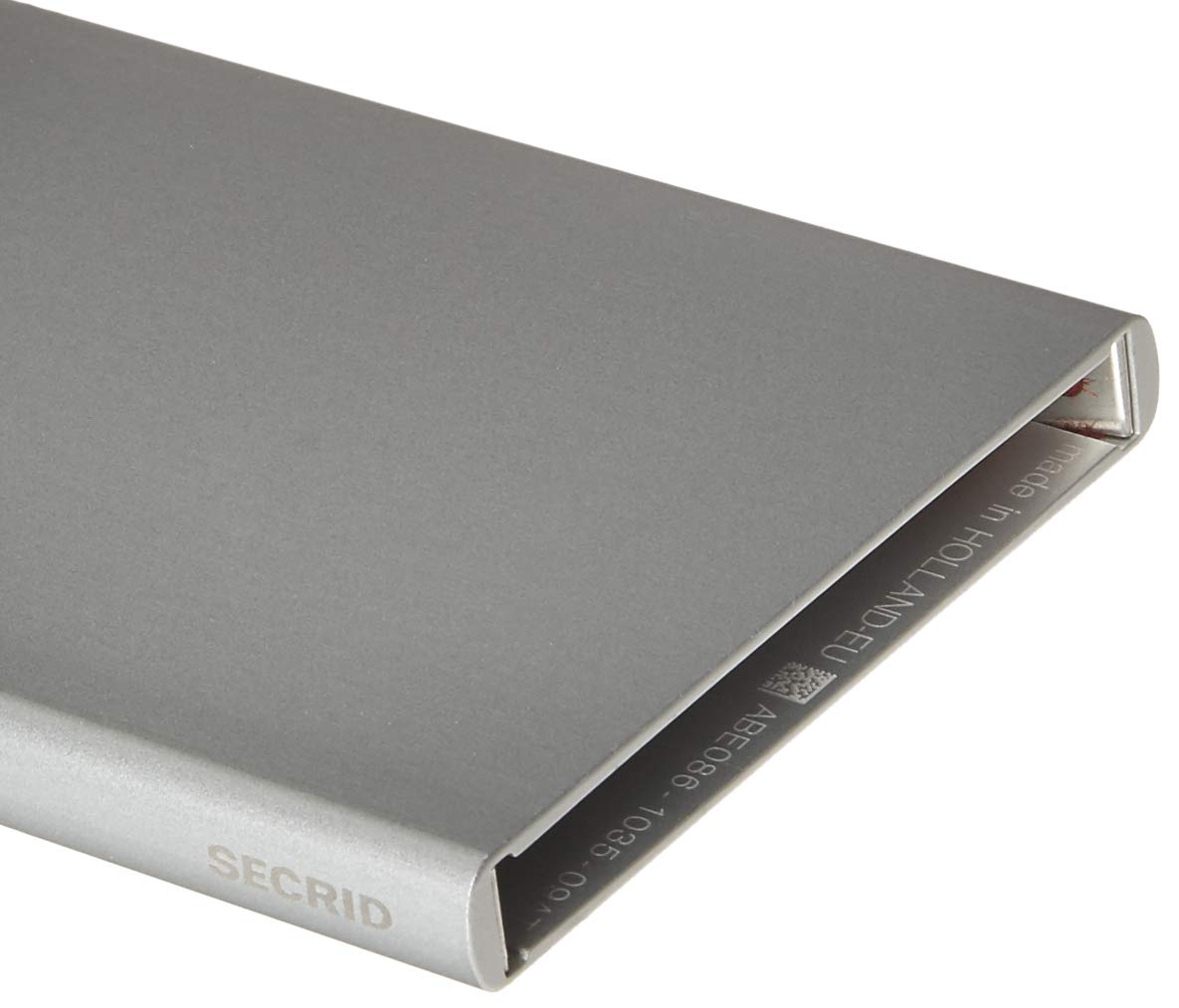 Secrid RFID Cardprotector Card Holder - Silver Aluminium Wallet
