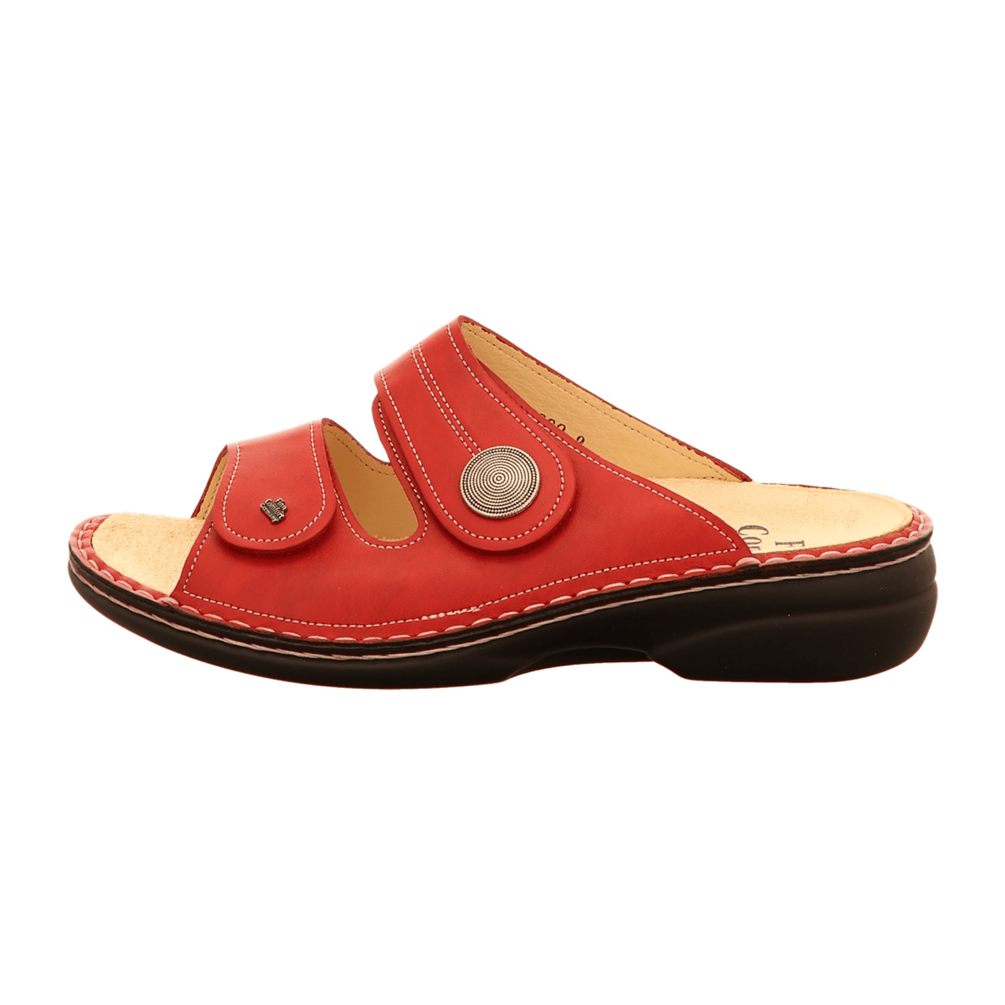 Finn Comfort Sansibar Women's Red Sandals - Comfortable & Stylish
