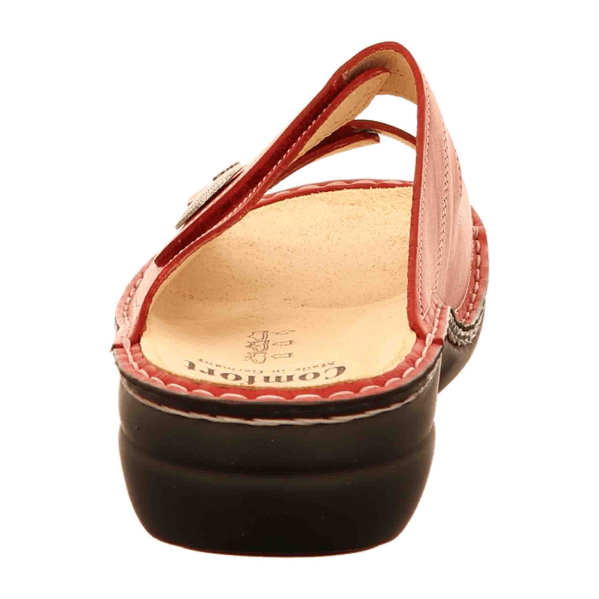 Finn Comfort Sansibar Women's Red Sandals - Comfortable & Stylish