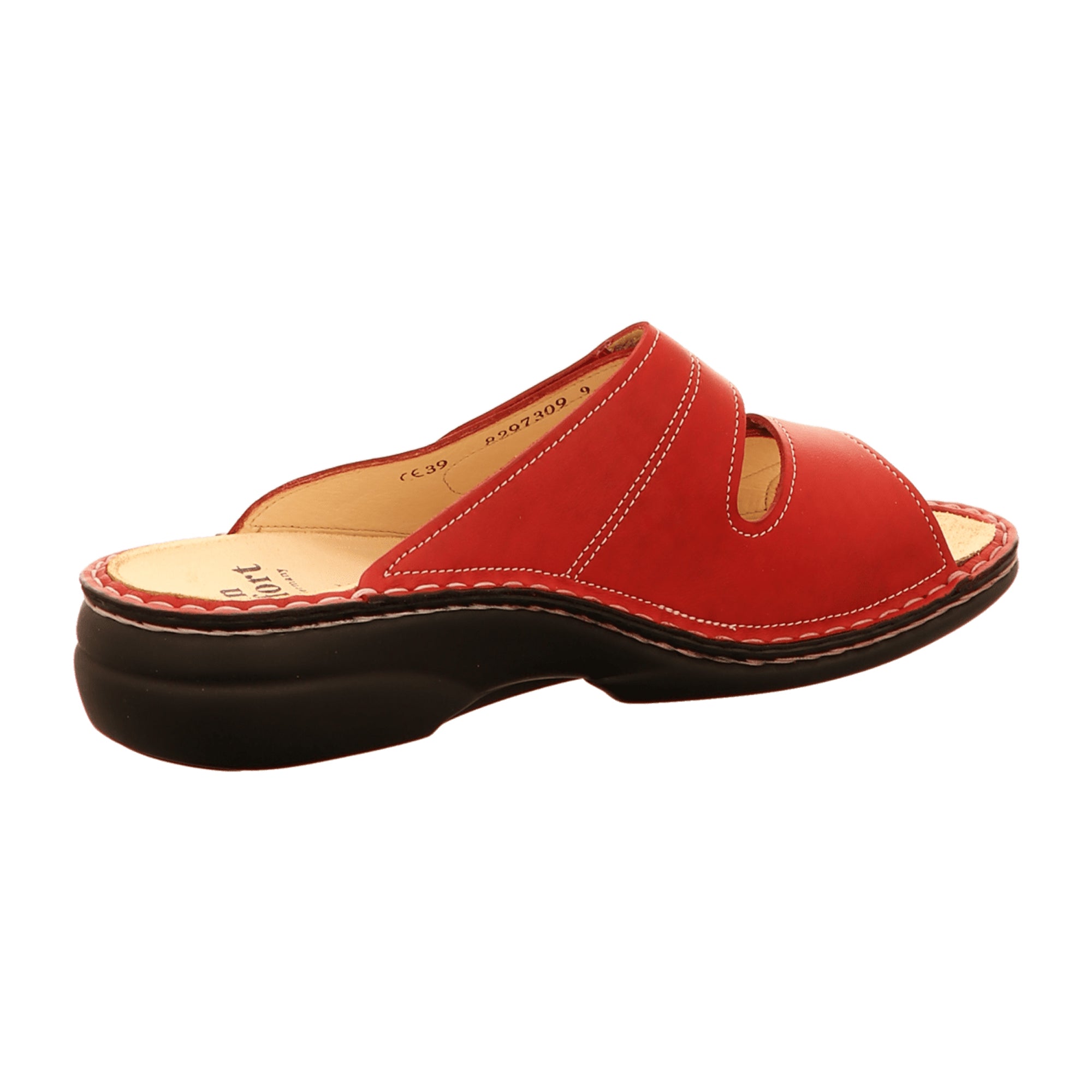 Finn Comfort Sansibar Women's Red Sandals - Comfortable & Stylish