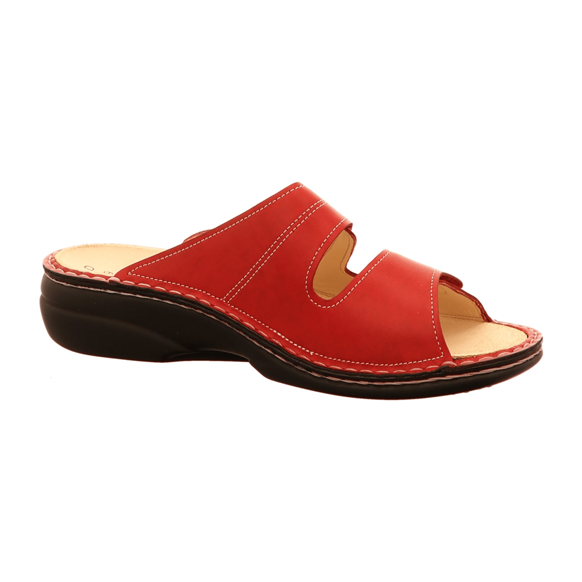 Finn Comfort Sansibar Women's Red Sandals - Comfortable & Stylish