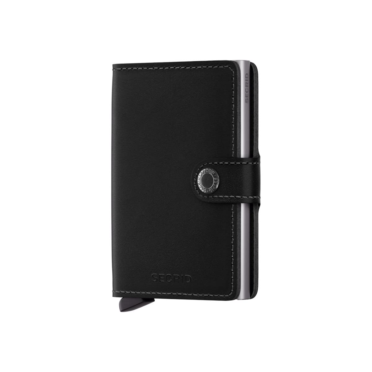 Secrid RFID Cardprotector City Wallet - Black Leather Card Holder