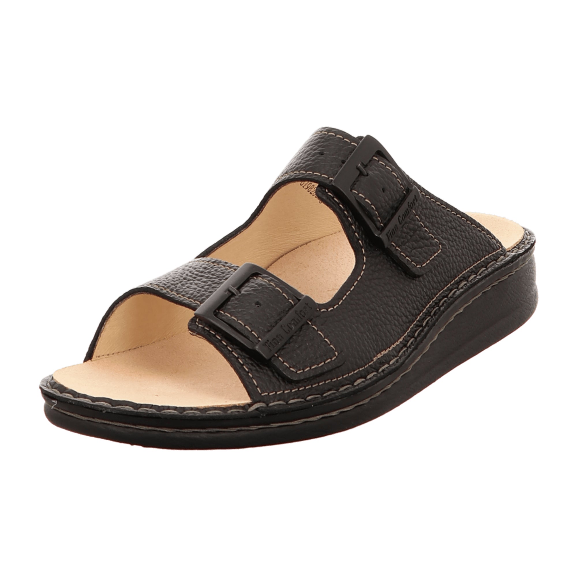 Finn Comfort Leros Men's Orthopedic Sandals, Black - Stylish & Durable