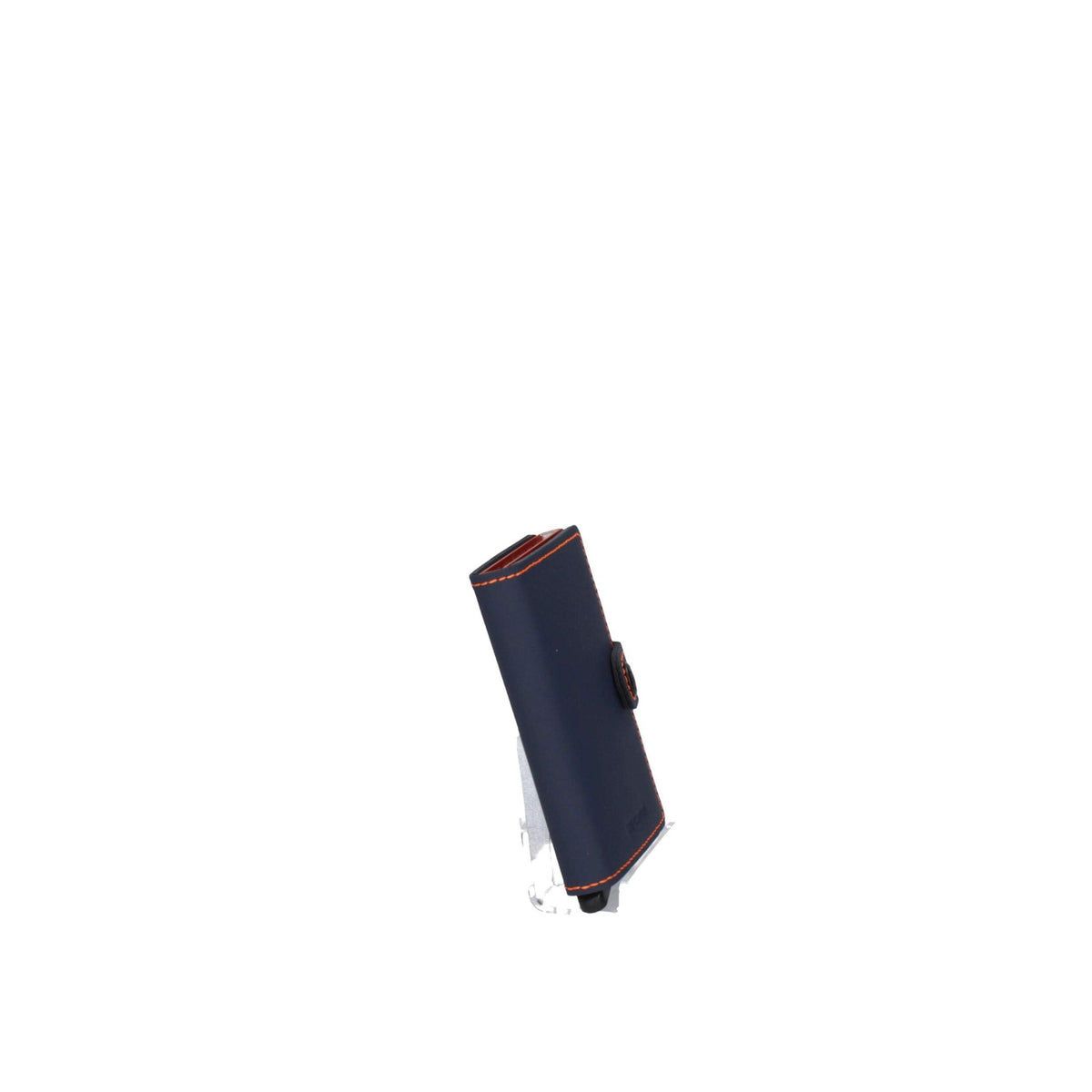 Secrid Mini Wallet Nightblue Orange - RFID Card Holder Aluminium Leather