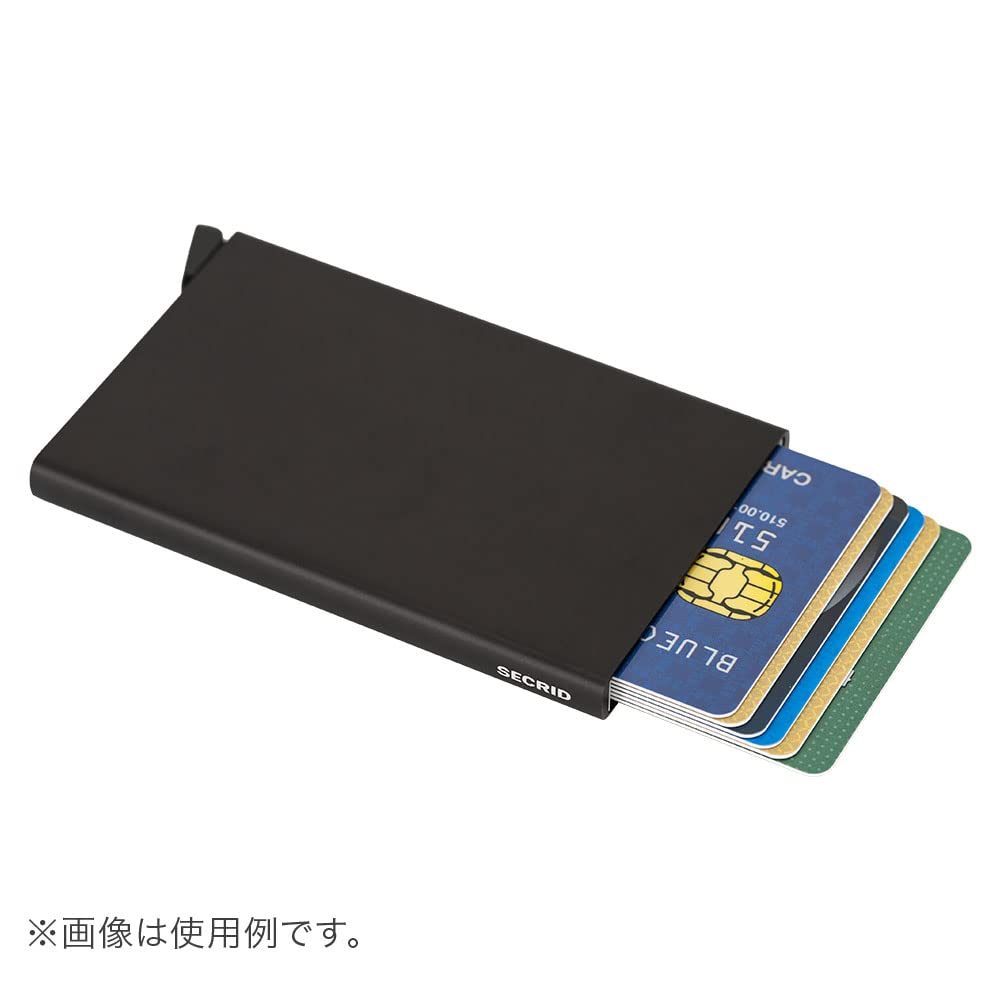 Secrid Cardprotector Wallet Black - RFID Protected Aluminium Card Holder