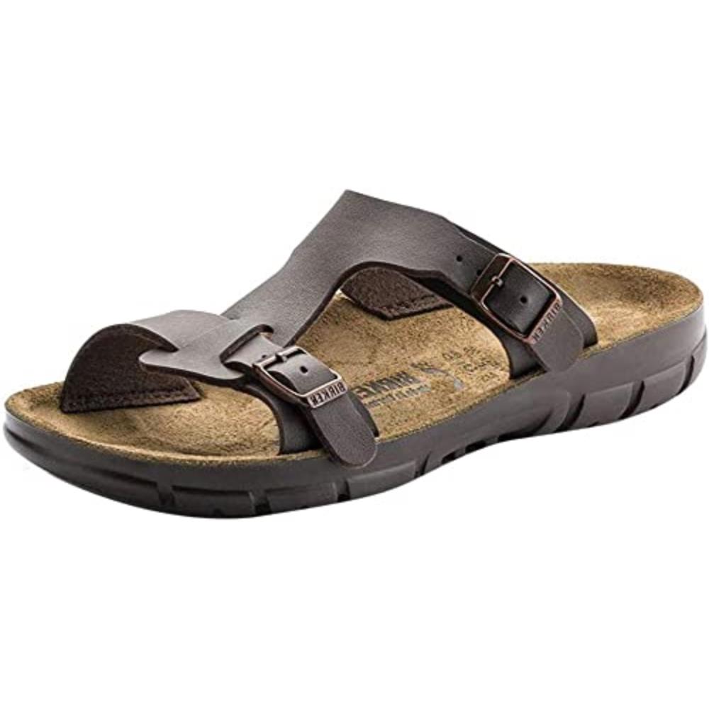 Birkenstock Sofia Mules Narrow brown Birko-Flor - Bartel-Shop