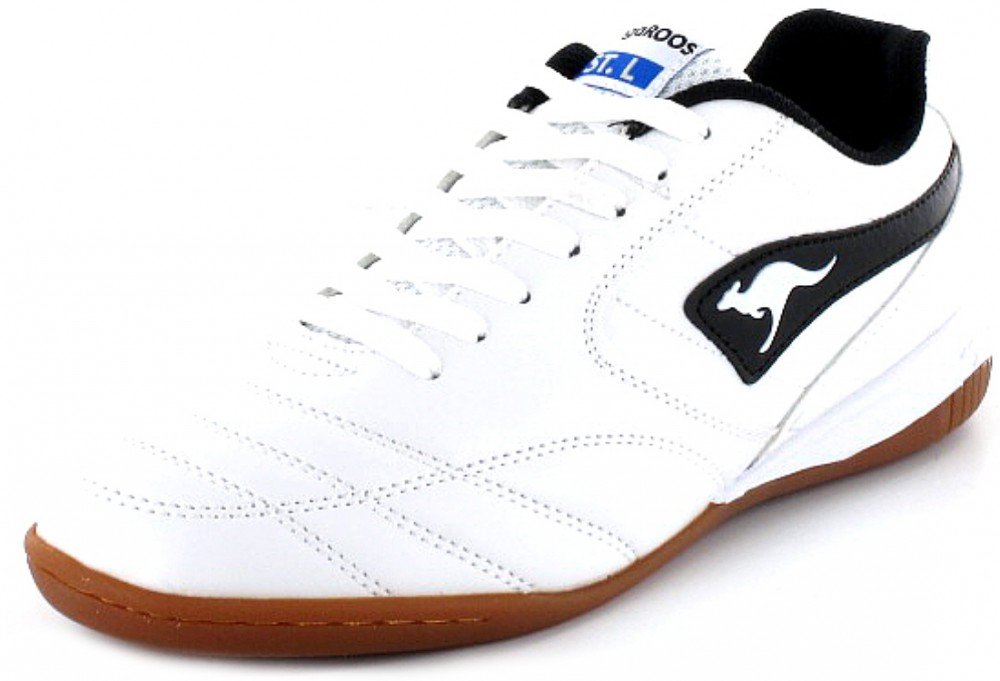 KangaROOS Men Sneakers Suede White Black Size 44 EU