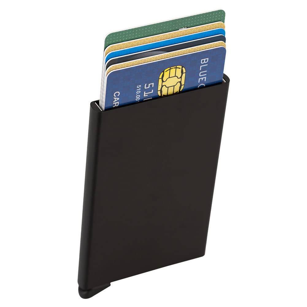 Secrid Cardprotector Wallet Black - RFID Protected Aluminium Card Holder