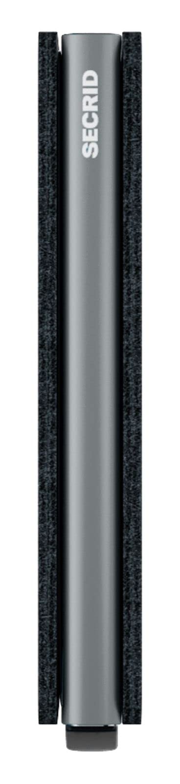 Secrid Slimwallet Black-Titanium Wallet - Slim Polyester Design