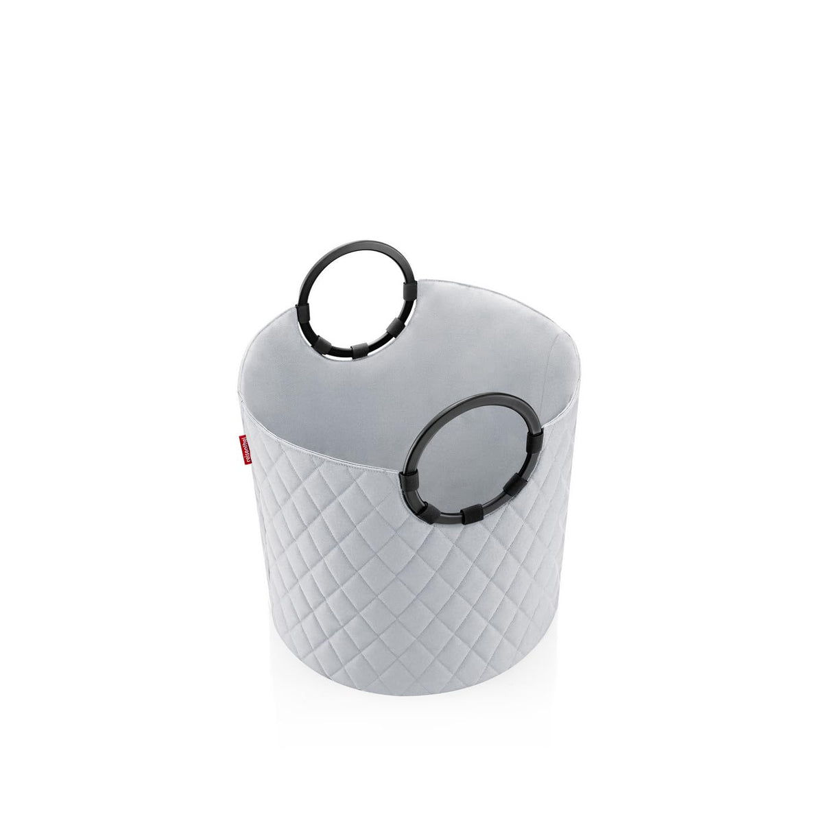 reisenthel Loophome S Waeschesammler Rhombus Light Grey - Wasserdichter Waeschekorb