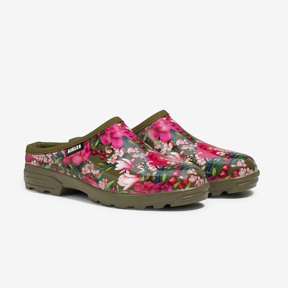 Aigle Bloom Women's Clogs Size 7, Mules